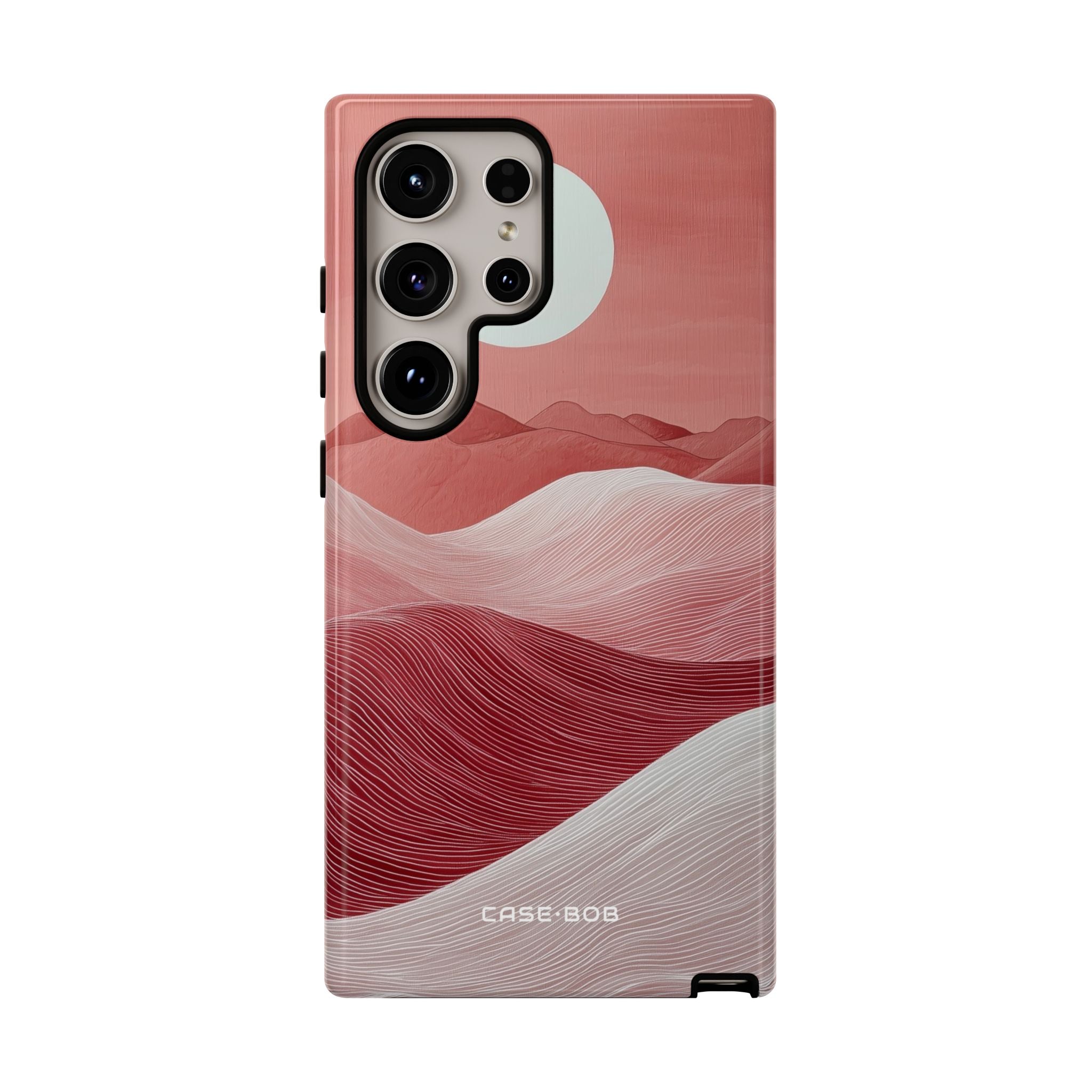 White Orb Dunes Samsung S24 Ultra Case - Tough