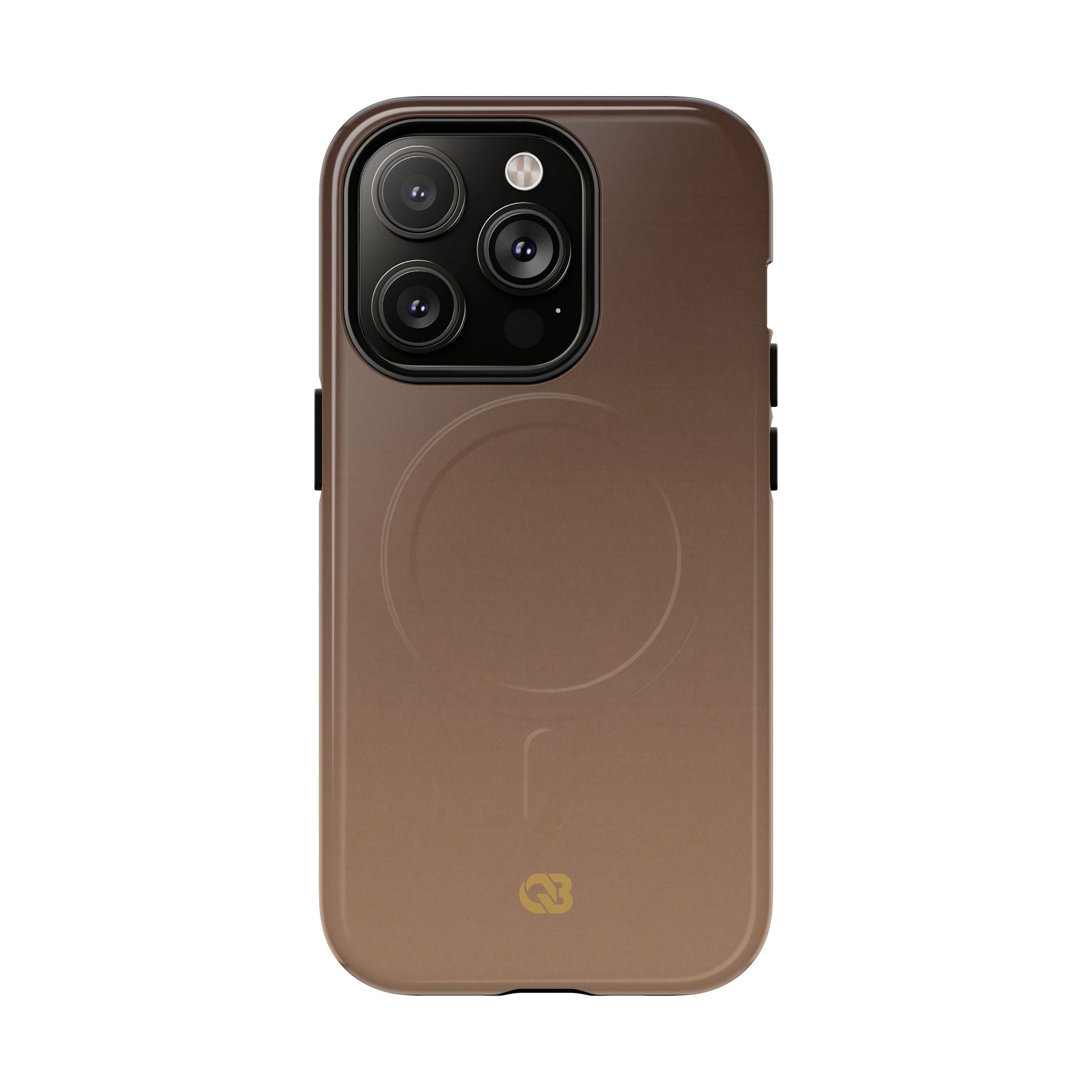 Brown Tough 2.0 Magsafe Phone Case for iPhone - Smoked Caramel Fade