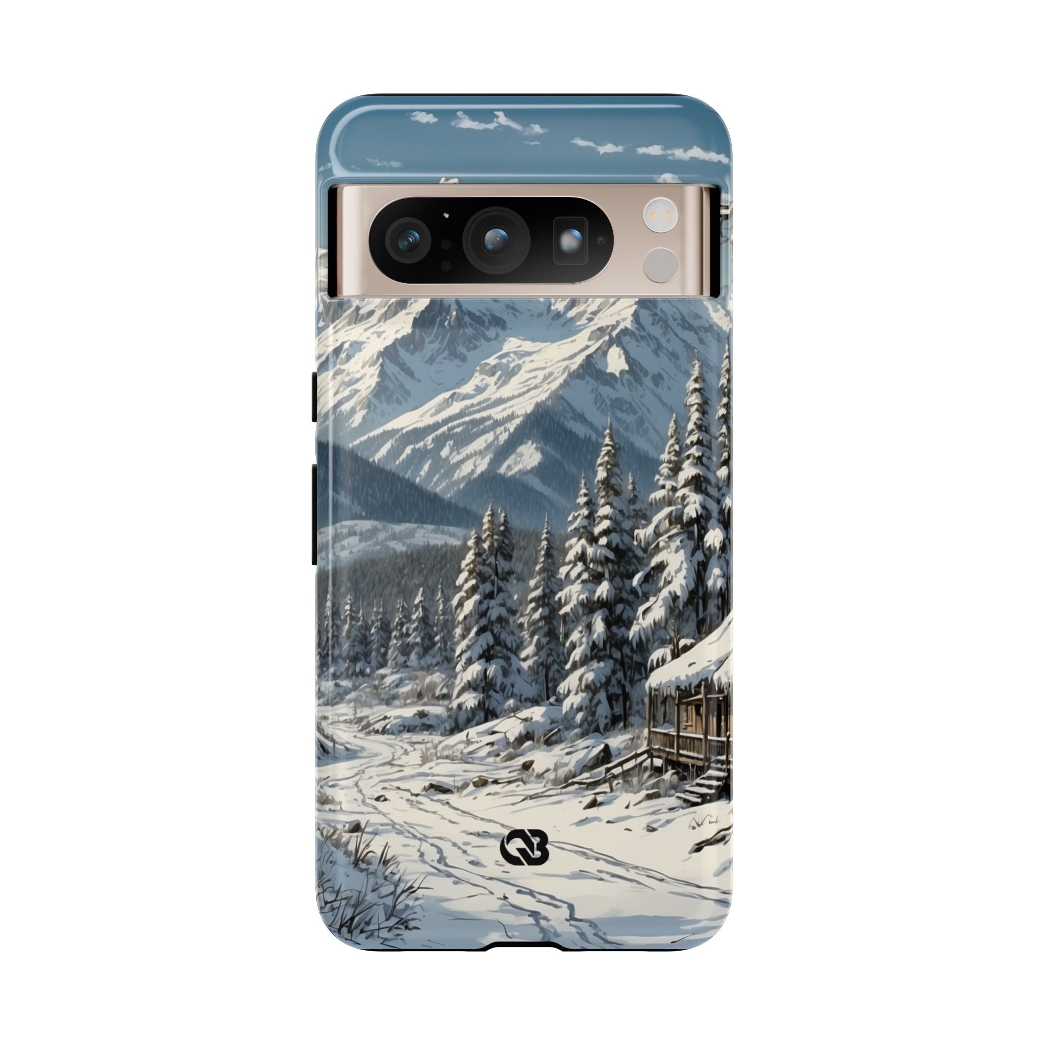 Frozen Ridge Valley · Tough Phone Case for Google Pixel