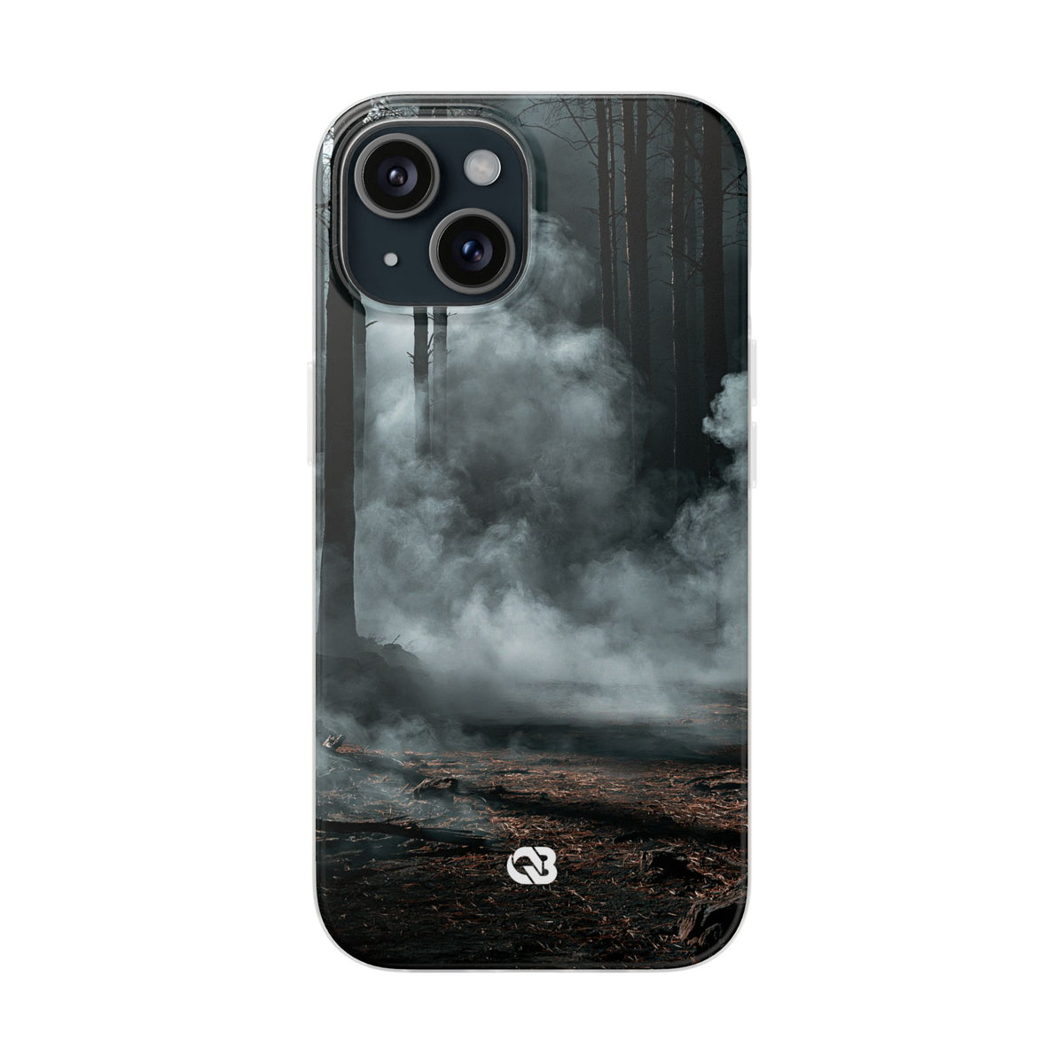 Shadowed Pine Mist · Lite Phone Case for iPhone · Black