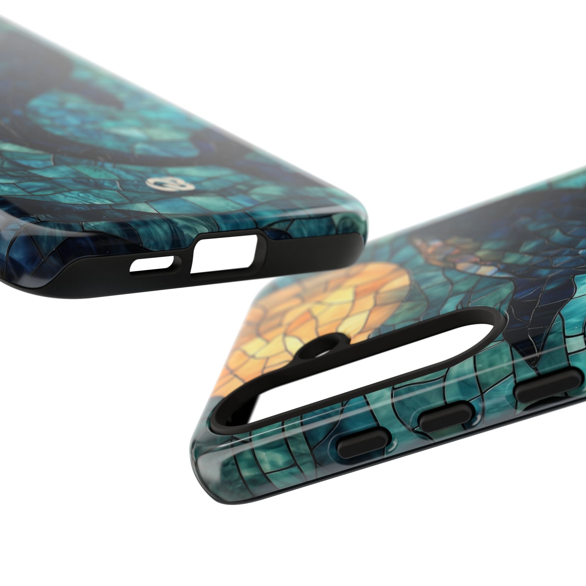 Stained Moon Whale · Tough Coque de téléphone pour Samsung