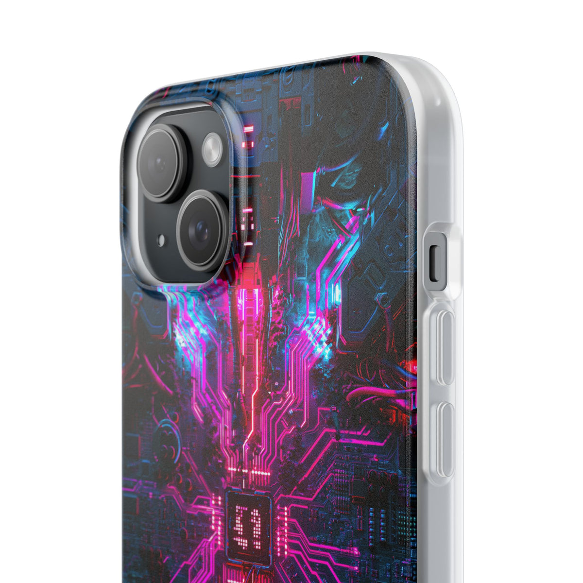 Neural Circuit Core · Lite Phone Case for iPhone · Black