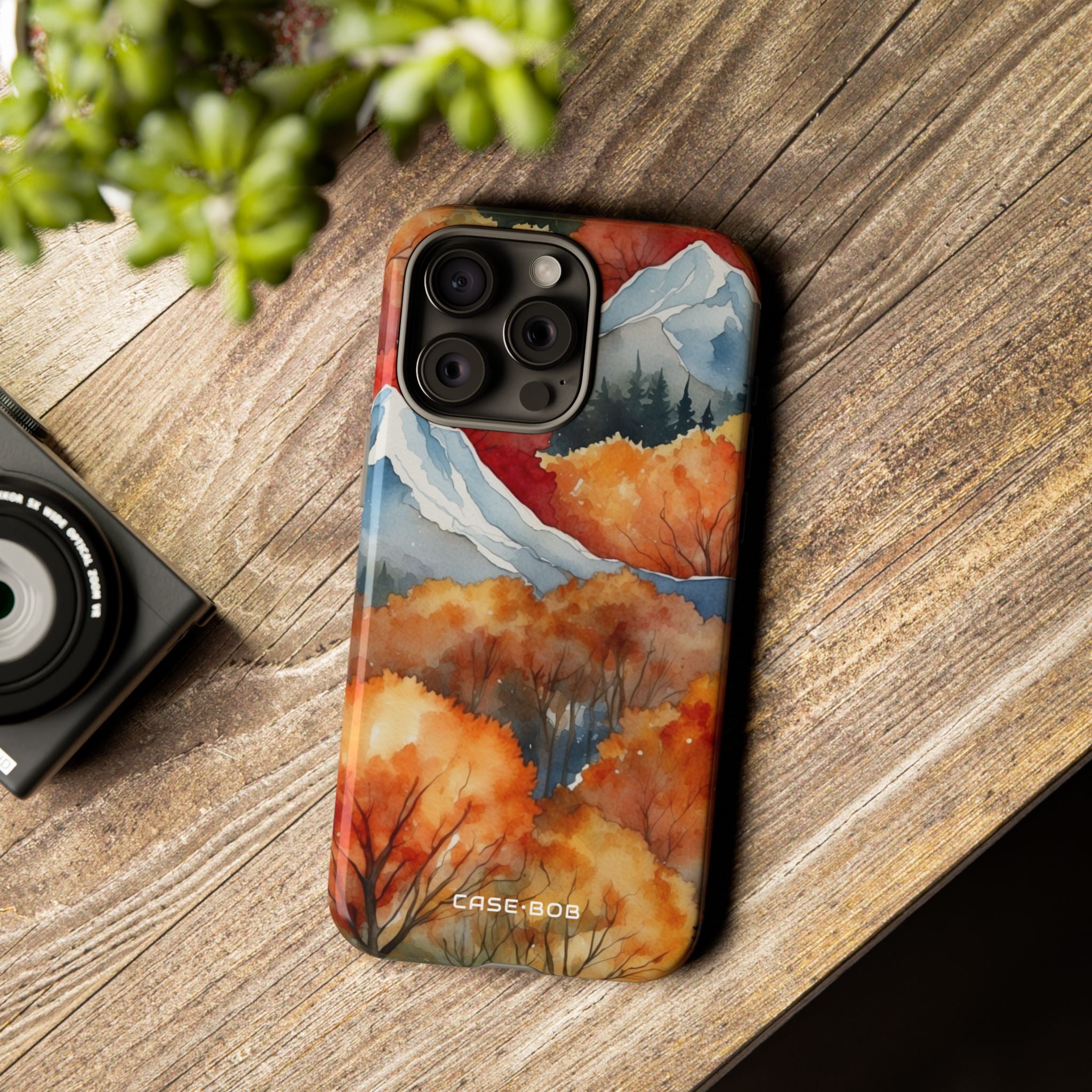 Snowcap Radiance iPhone 15 Pro Max Case - Tough