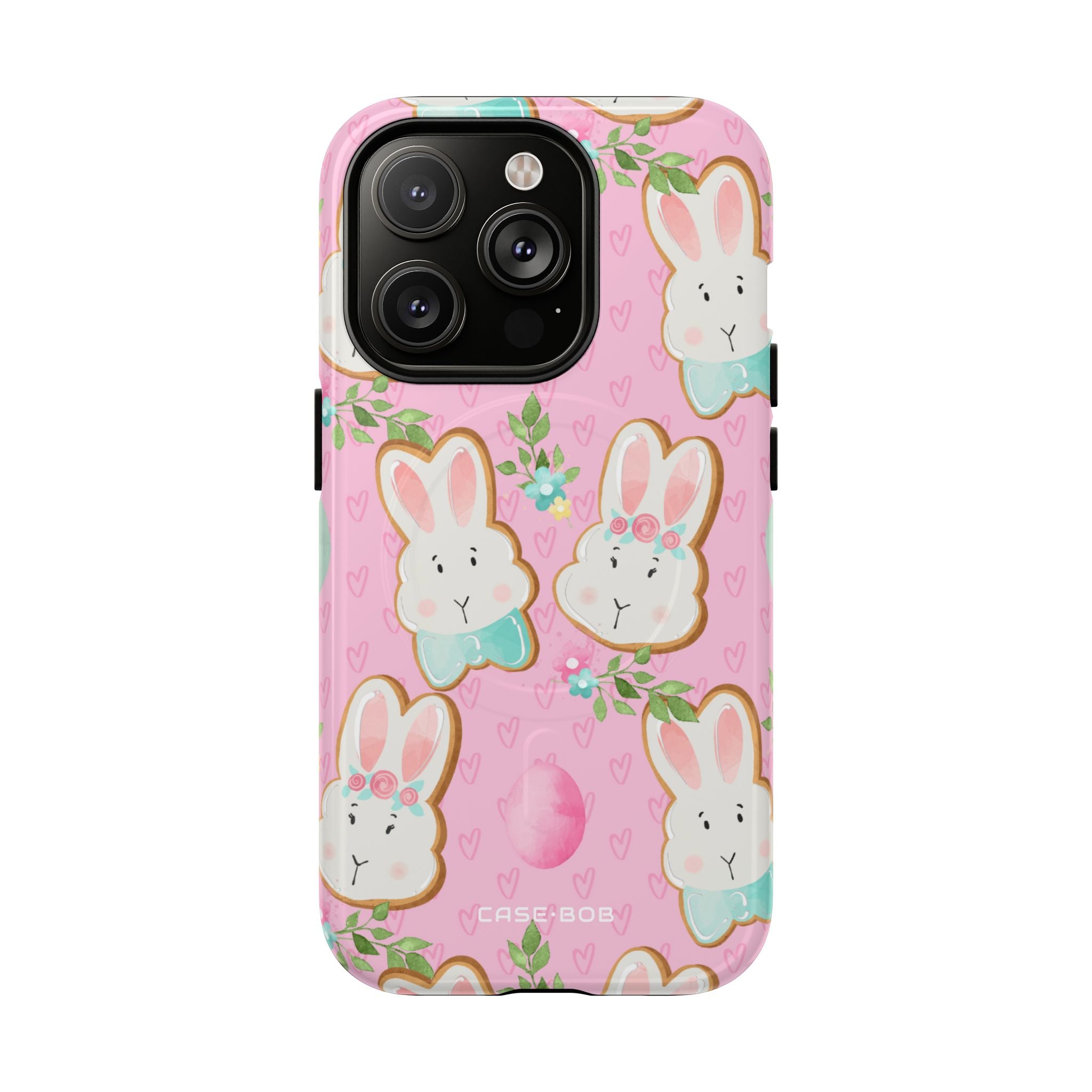 Bunny Blossom iPhone 14 Pro Case - Tough+