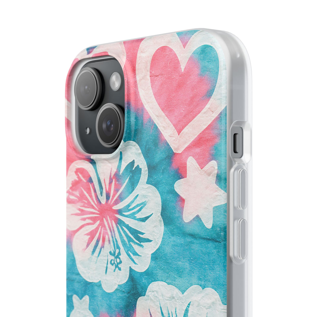 Tropical Hibiscus Bloom · Lite Phone Case for iPhone · Teal