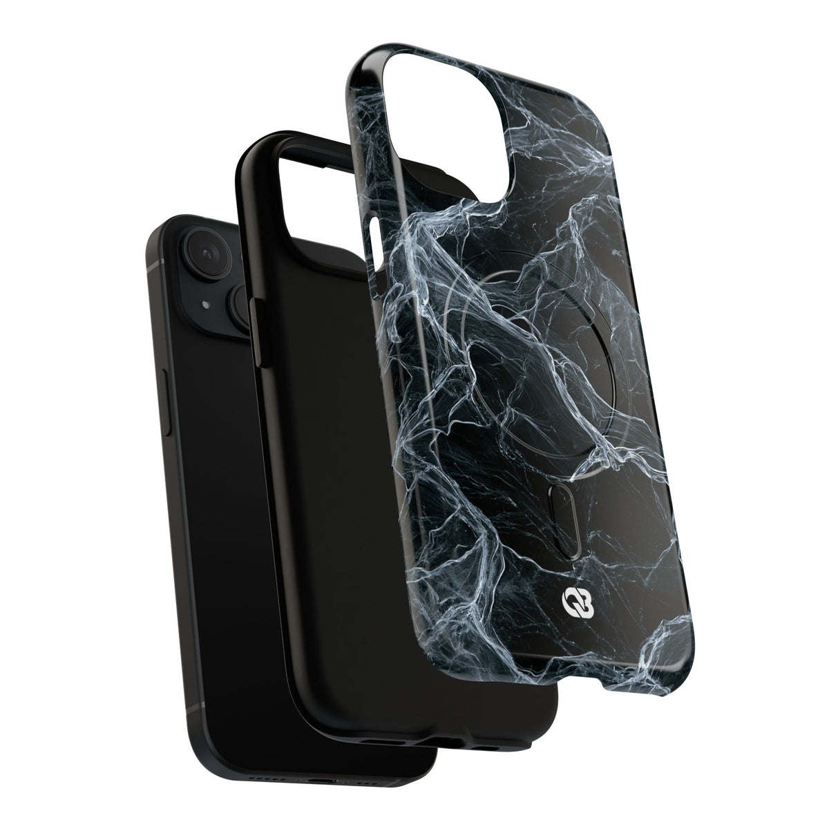 Arctic Gossamer · Tough 2.0 Magnetic Phone Case for iPhone · Black