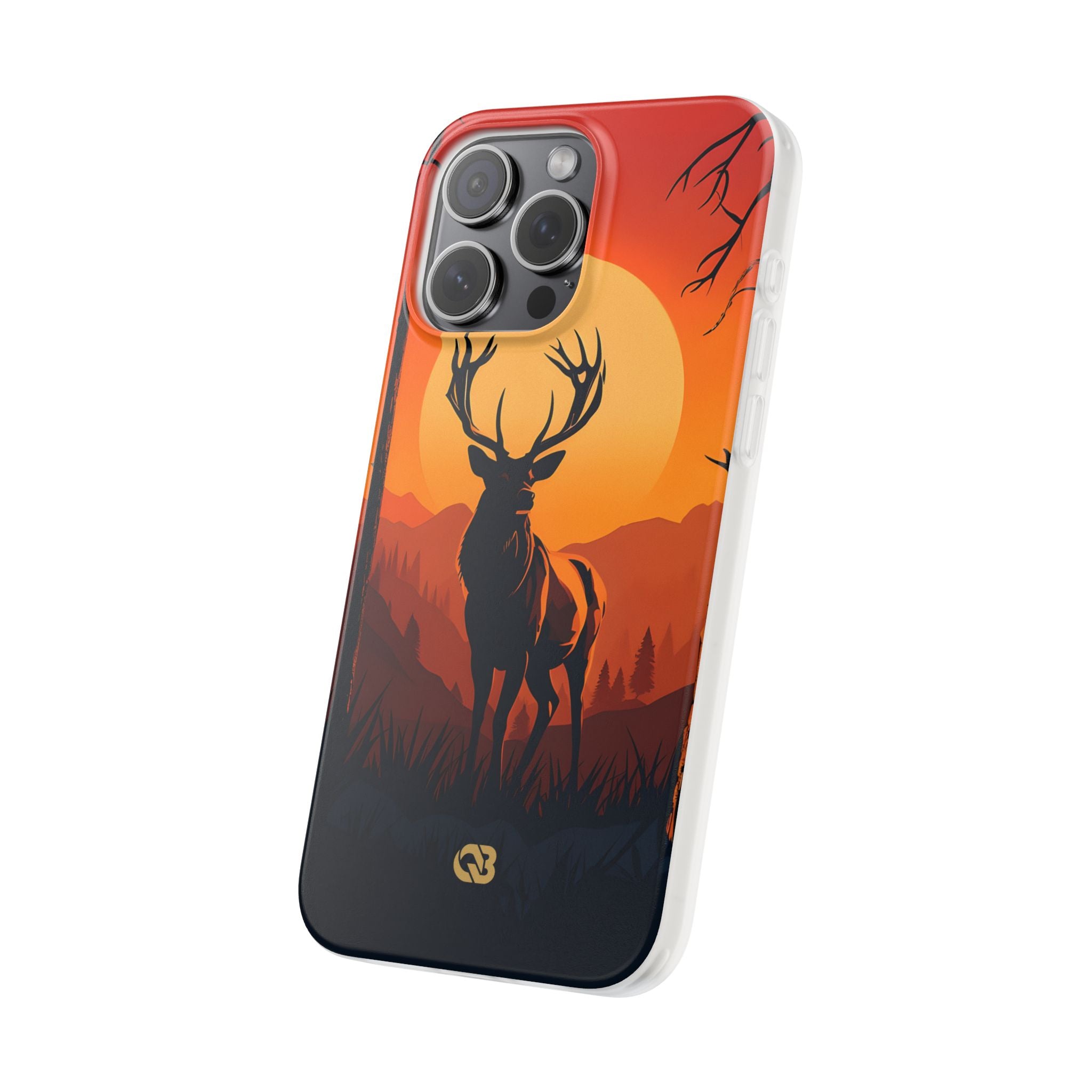 Amber Ridge Stag · Soft Phone Case for iPhone
