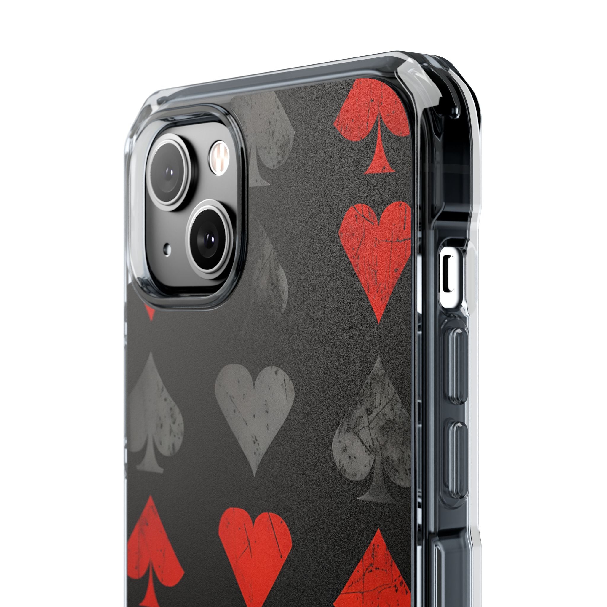 Crimson Ash Suits · Impact Hoesje voor iPhone · Magsafe