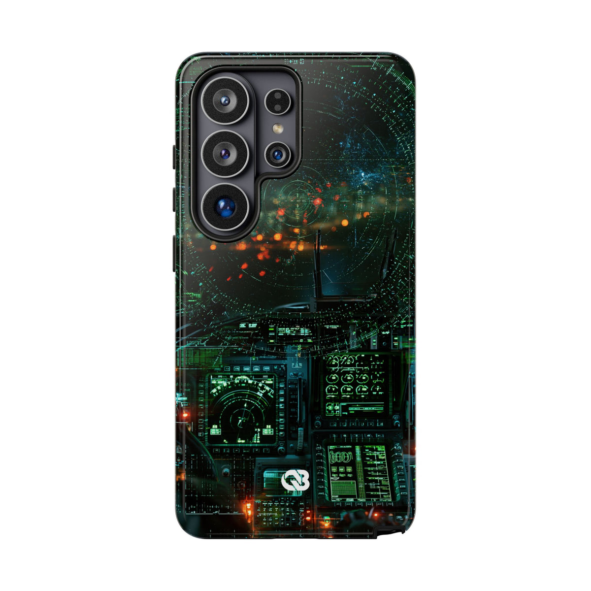 Tactical Avionics HUD · Tough Phone Case for Samsung · Green