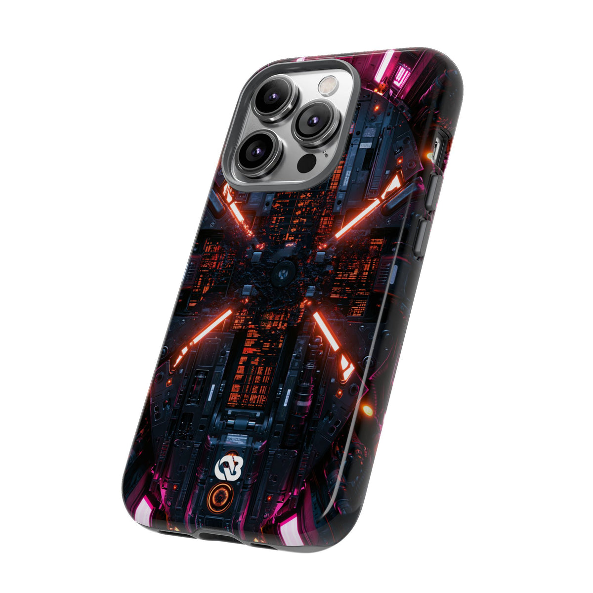 Cybernetic Reactor Core · Tough Phone Case for iPhone · Black