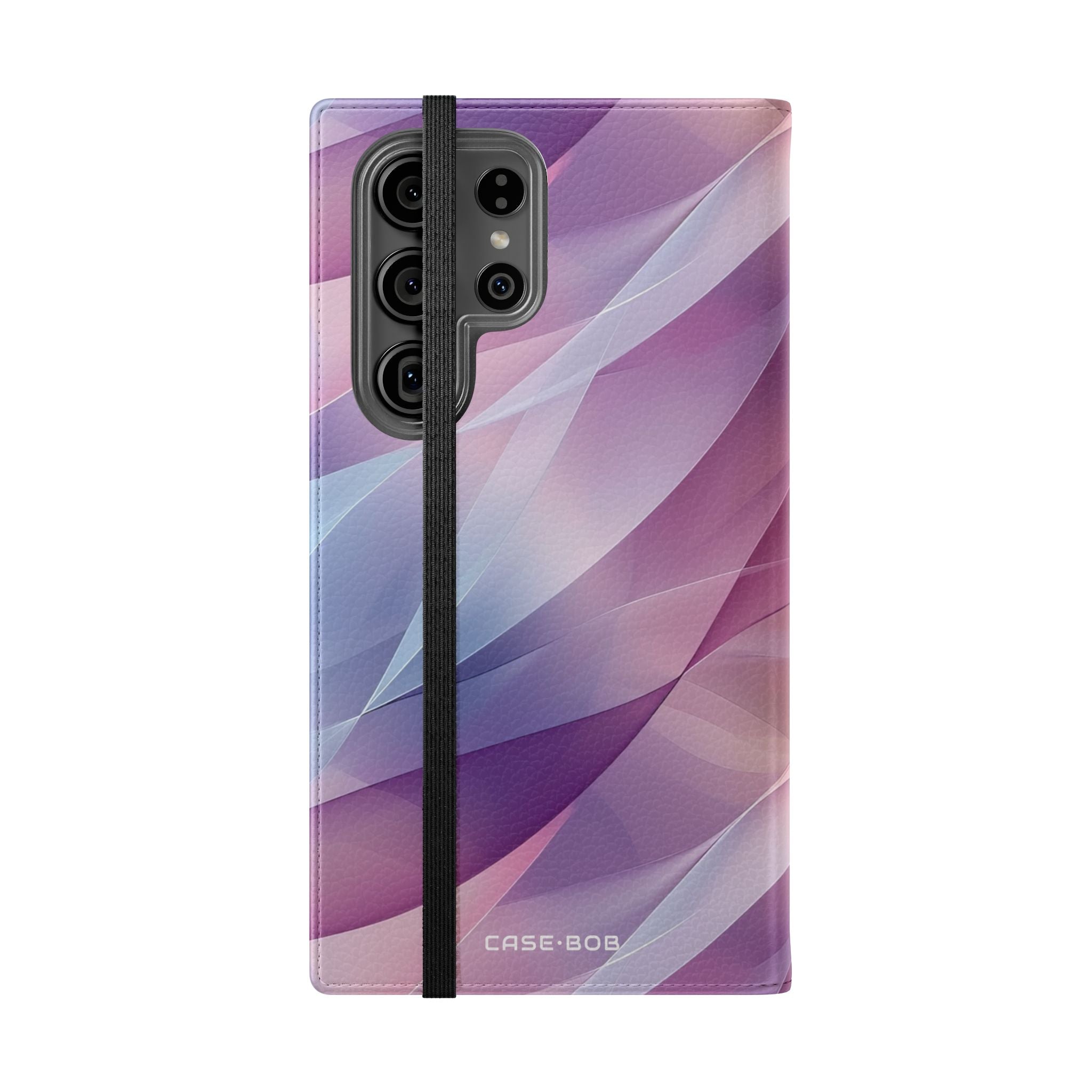 Pink Leafwave - Samsung S23 Ultra Case - Wallet