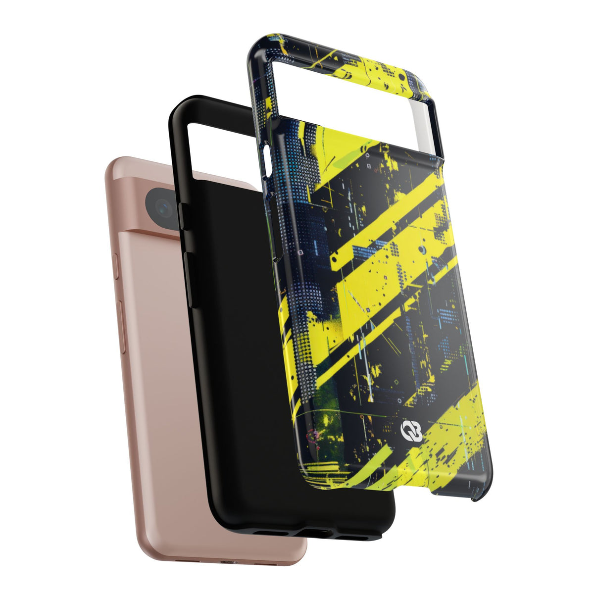 Acid Hazard · Tough Phone Case for Pixel · Yellow