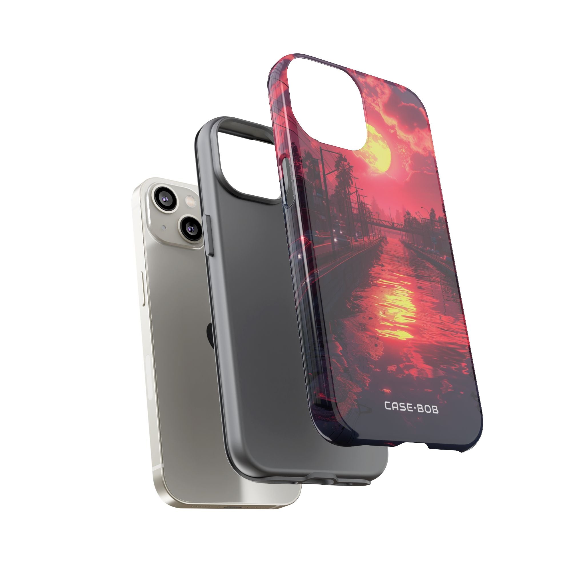 Luminous Moonlight iPhone 14 Case - Tough