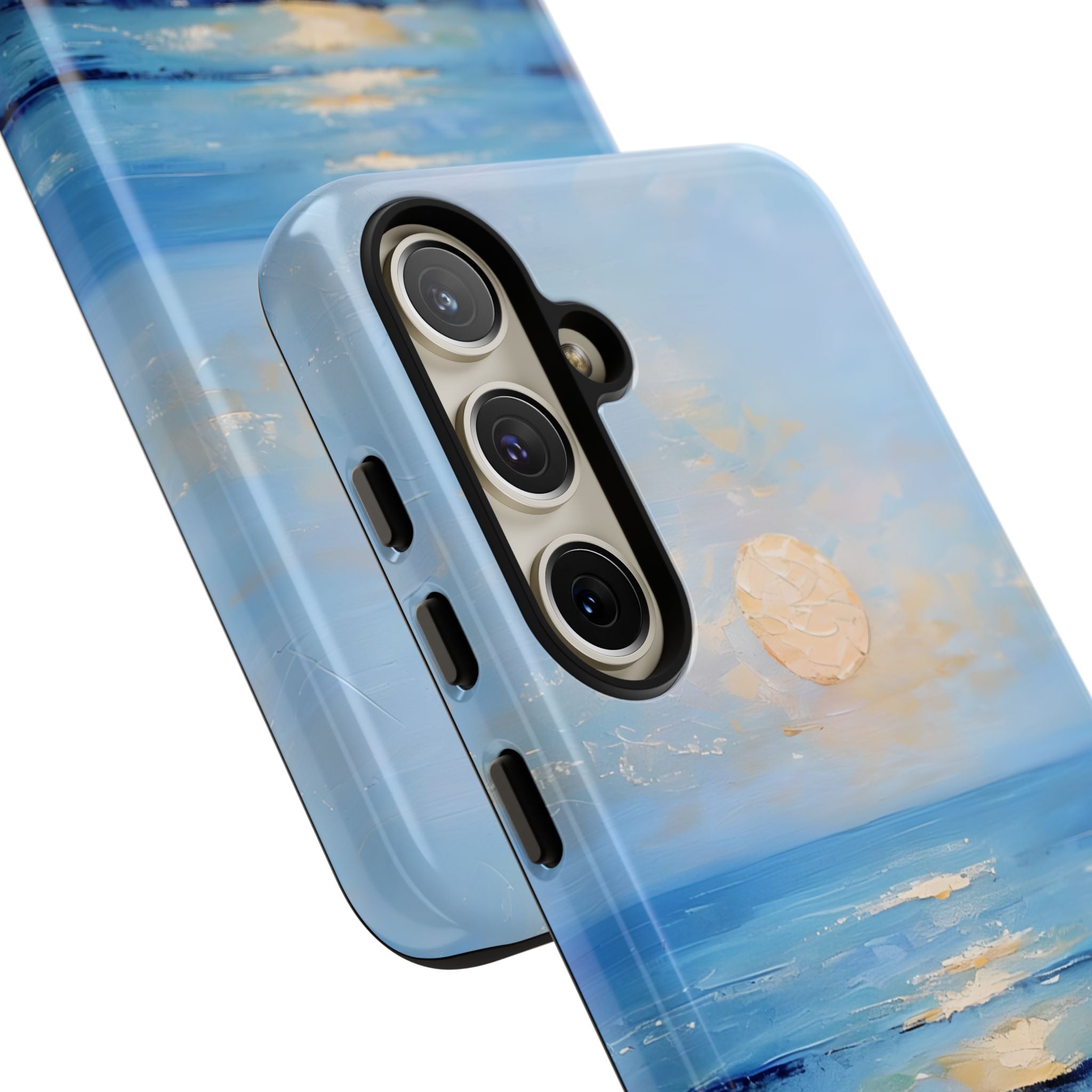 Cerulean Shoreline Sun · Tough Coque de téléphone pour Samsung