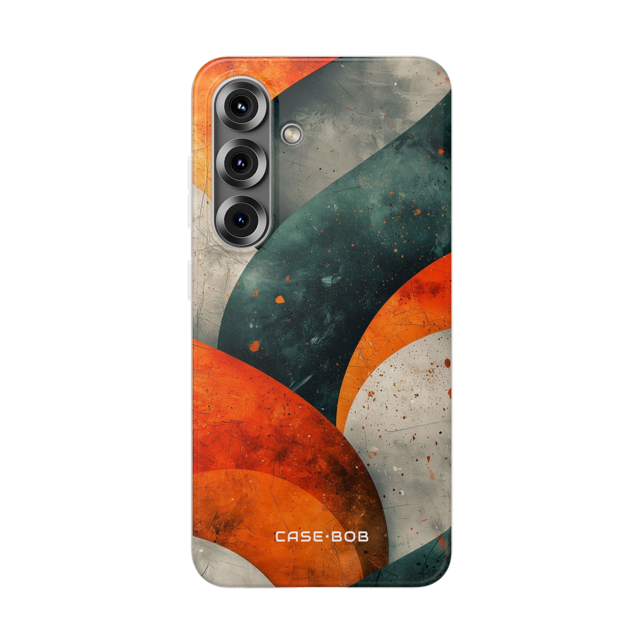 Crimson Wave Samsung S25 Case - Soft