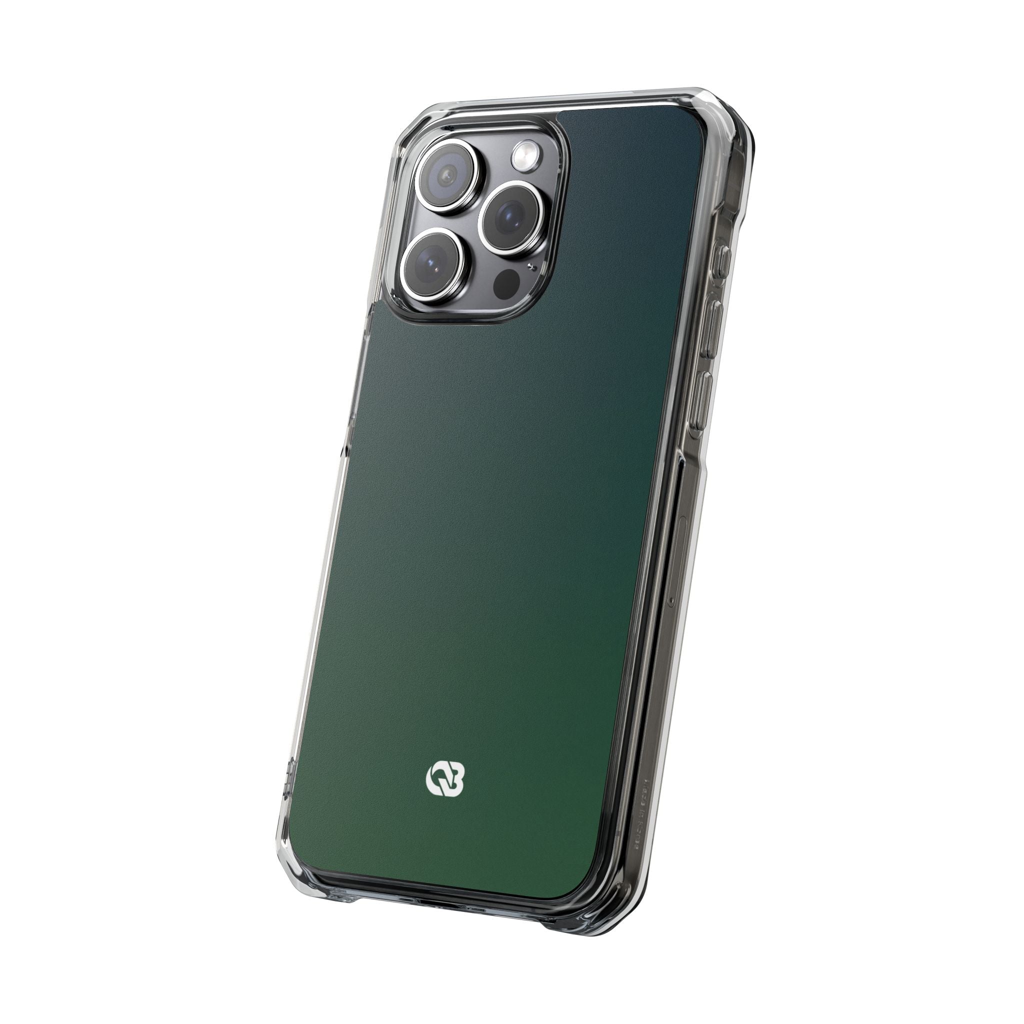Green Impact MagSafe Phone Case for iPhone - Midnight Pine Horizon