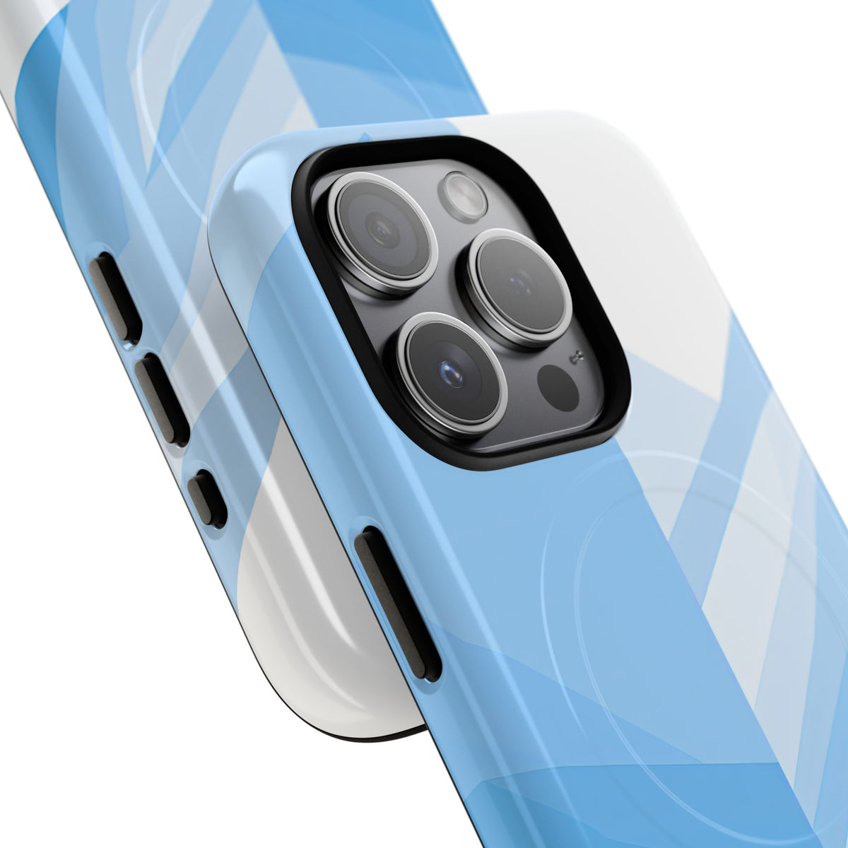 Blue Tough 2.0 Magsafe Phone Case for iPhone - Arctic Glacial Ridge