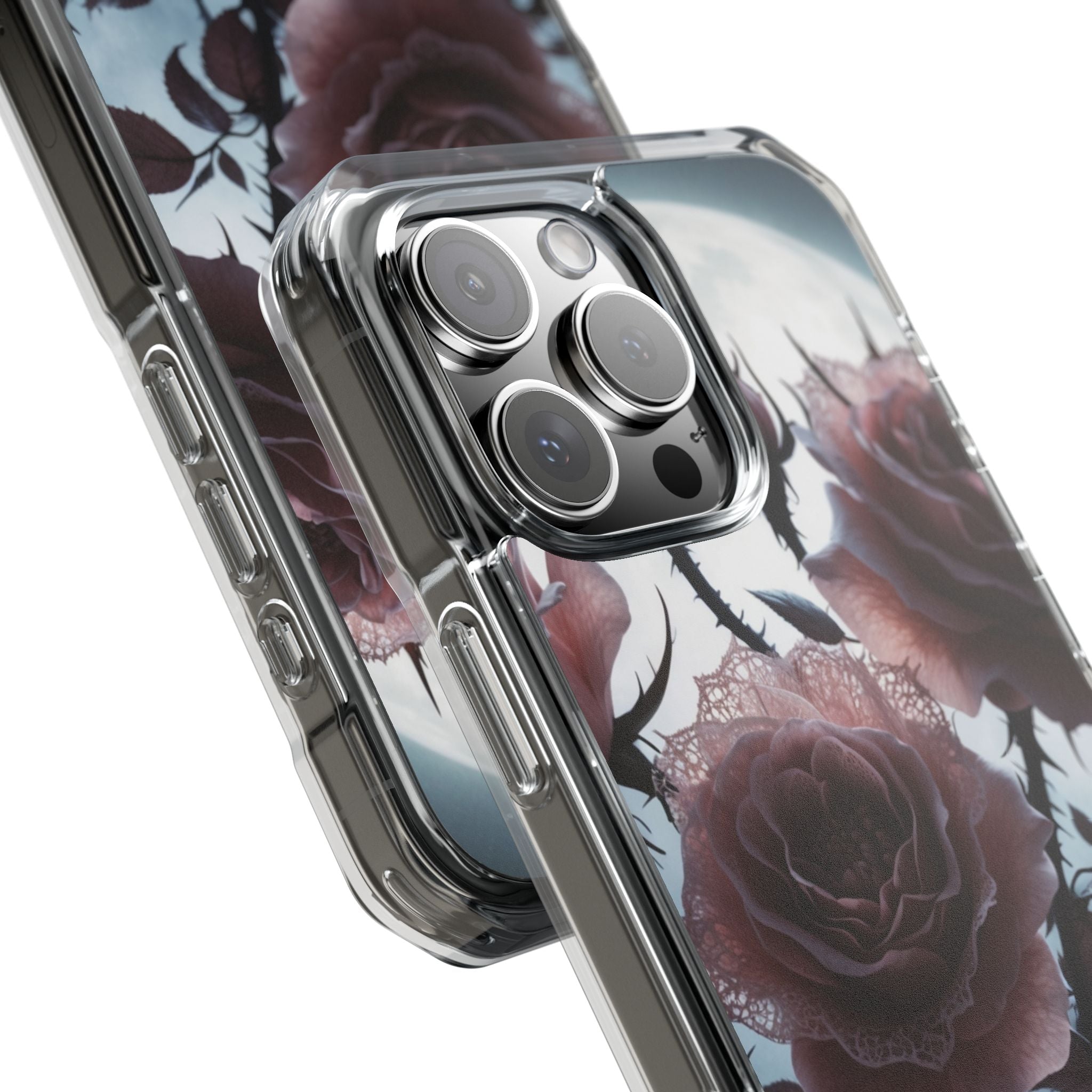 Leuchtende Rosen Dornen iPhone 16 Pro Max Case - Impact