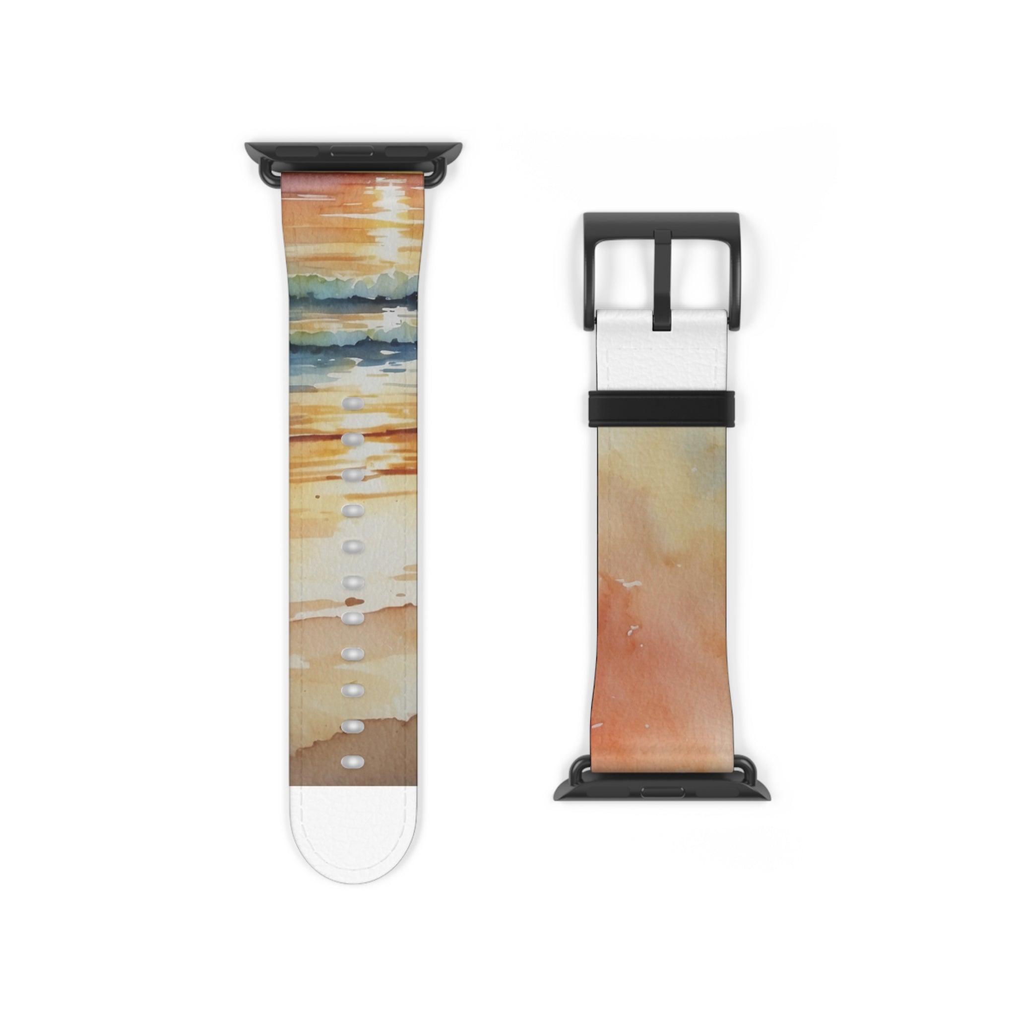 Golden Palm Sunset - Watch Band