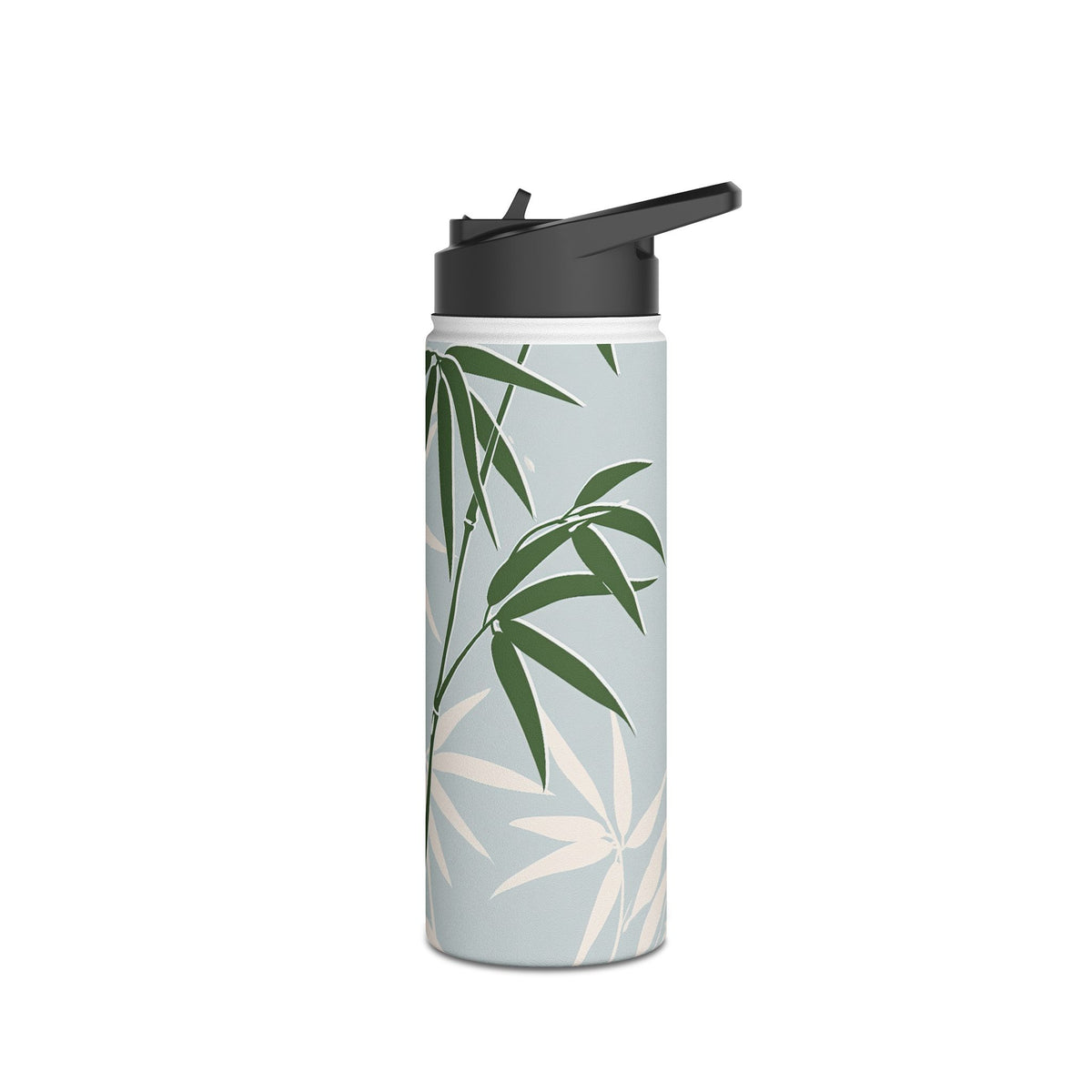 Serene Bamboo · Insulated Water Bottle · Green
