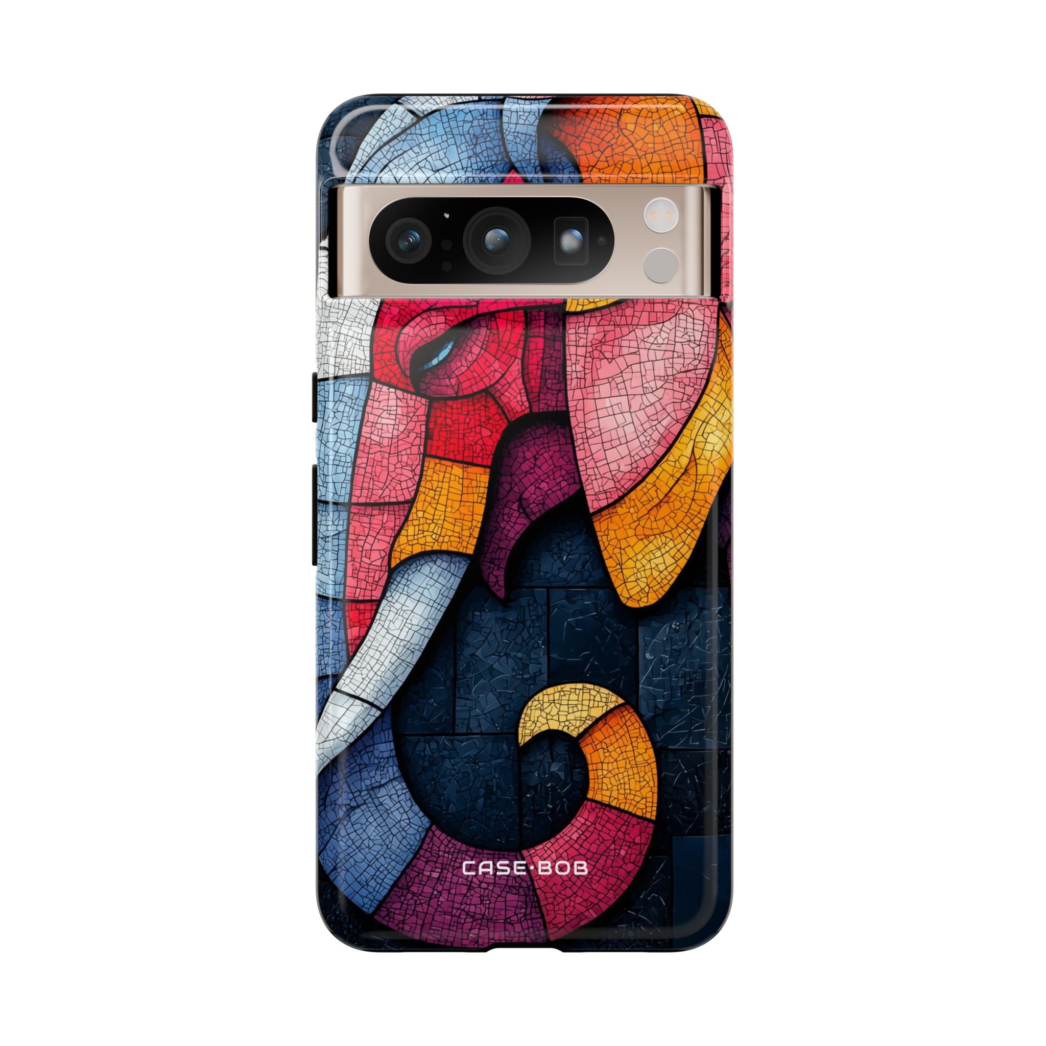 Elephant Mosaic Google Pixel 8 Pro Case - Tough