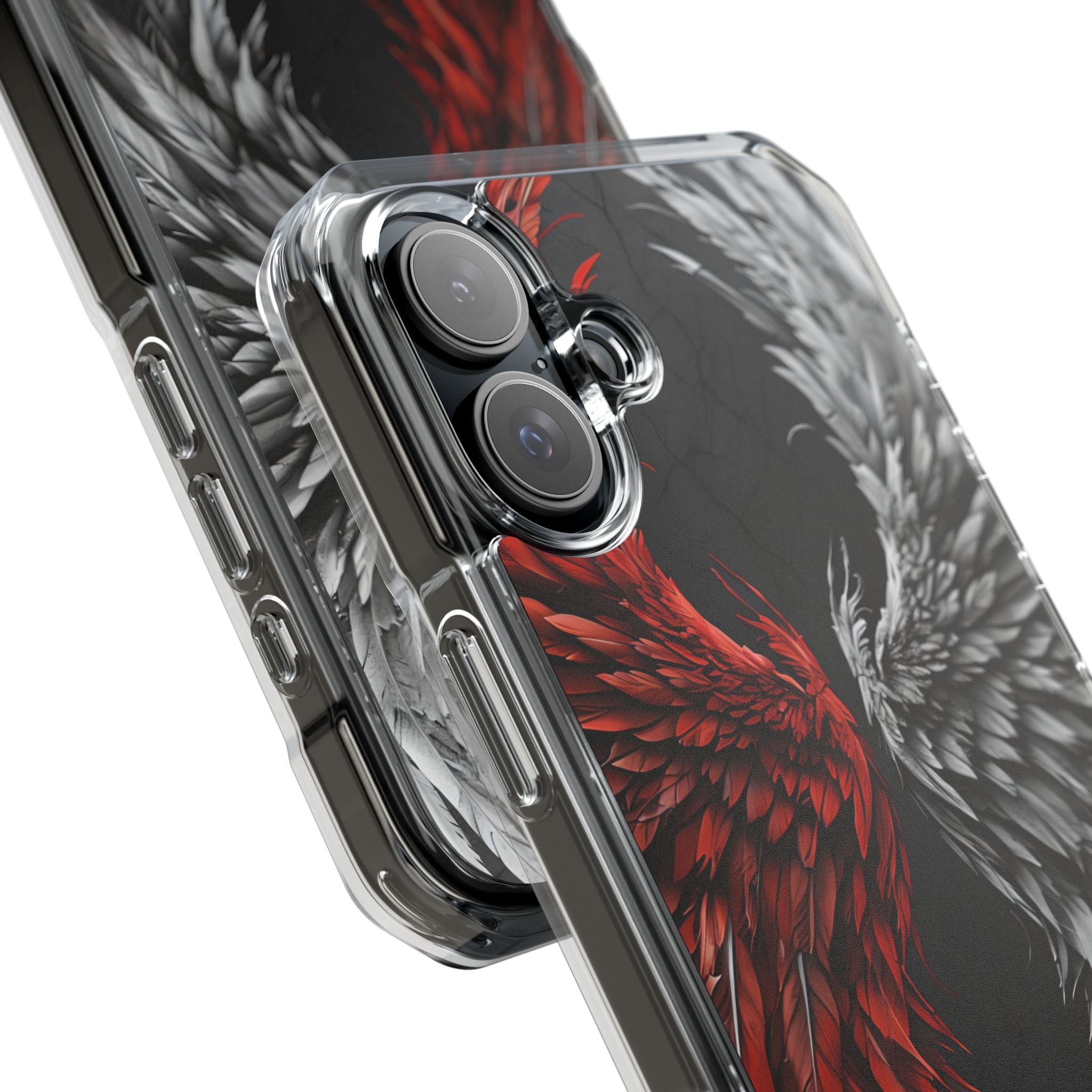 Split Crimson Wing · Impact Phone Case for iPhone · Magsafe