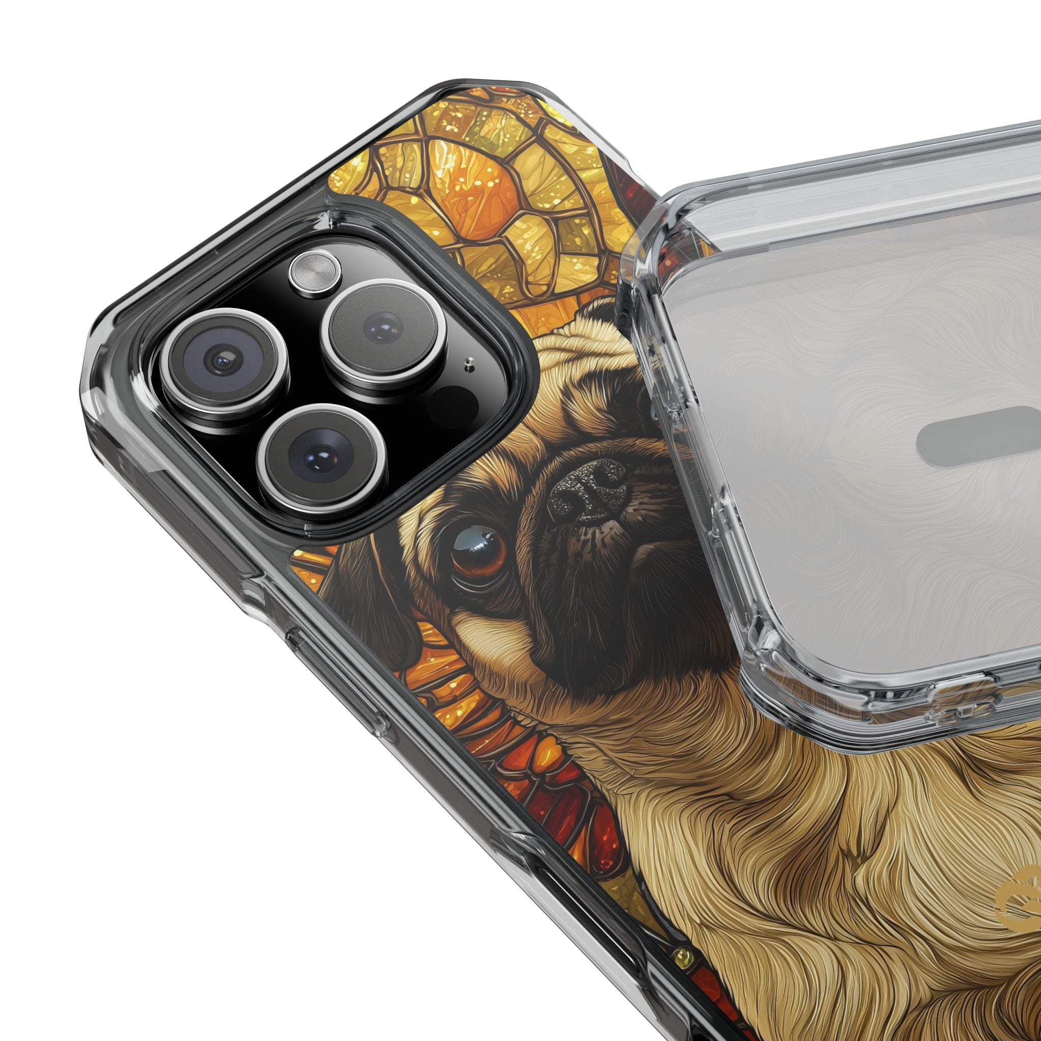 Amber Pug Divinity · Impact Phone Case for iPhone · Magsafe