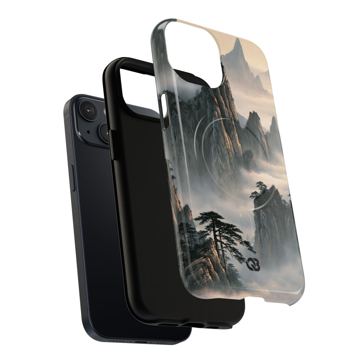 Sacred Mountain Mist · Tough 2.0 Magnetic Phone Case for iPhone · Beige