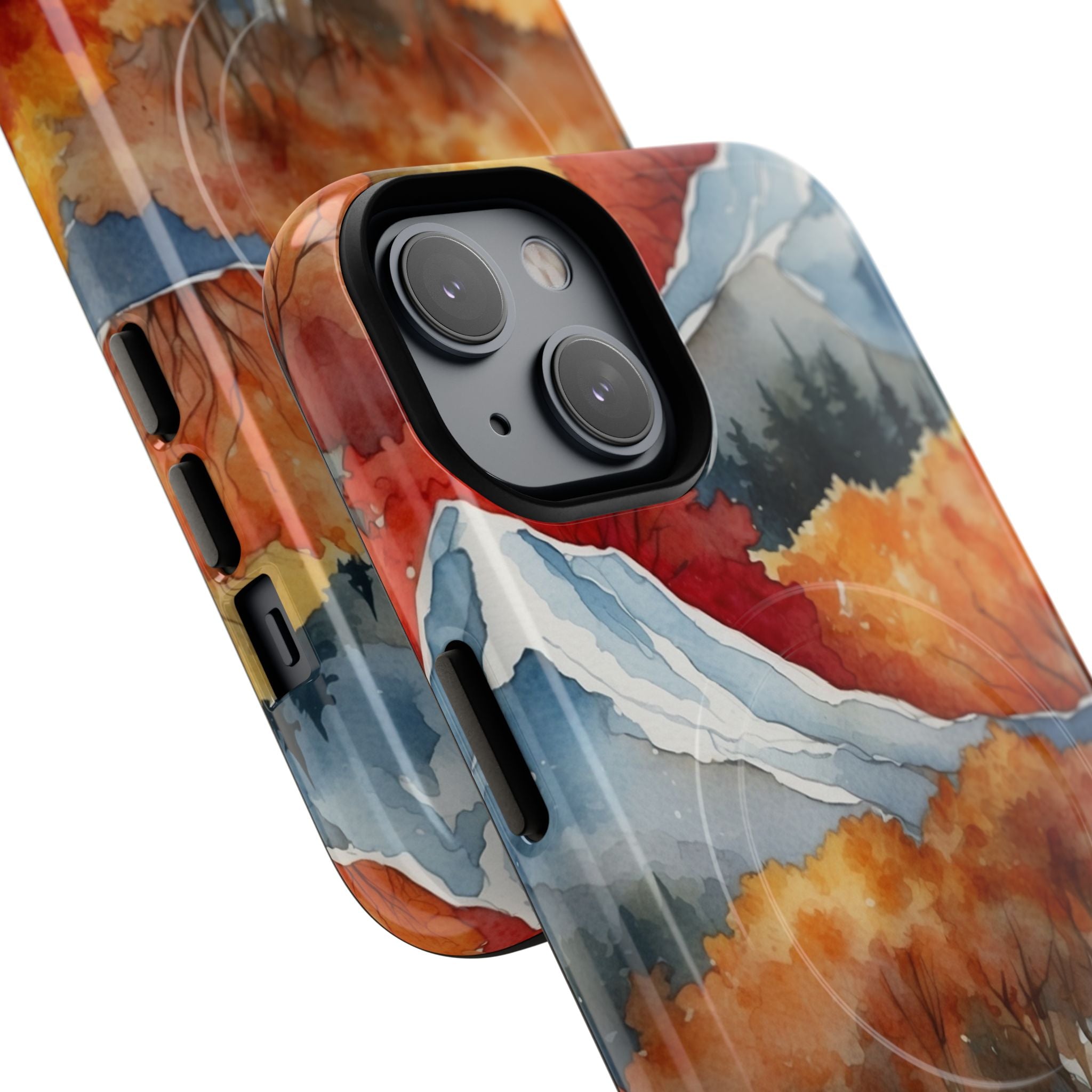 Snowcap Radiance iPhone 14 Case - Tough+