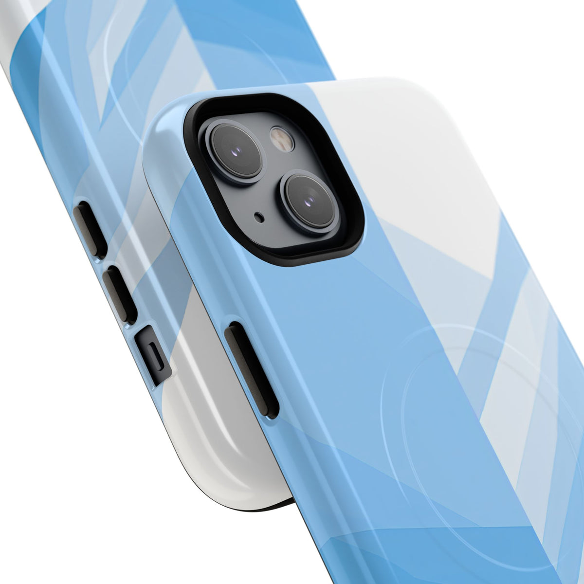 Blue Tough 2.0 Magsafe Phone Case for iPhone - Arctic Glacial Ridge