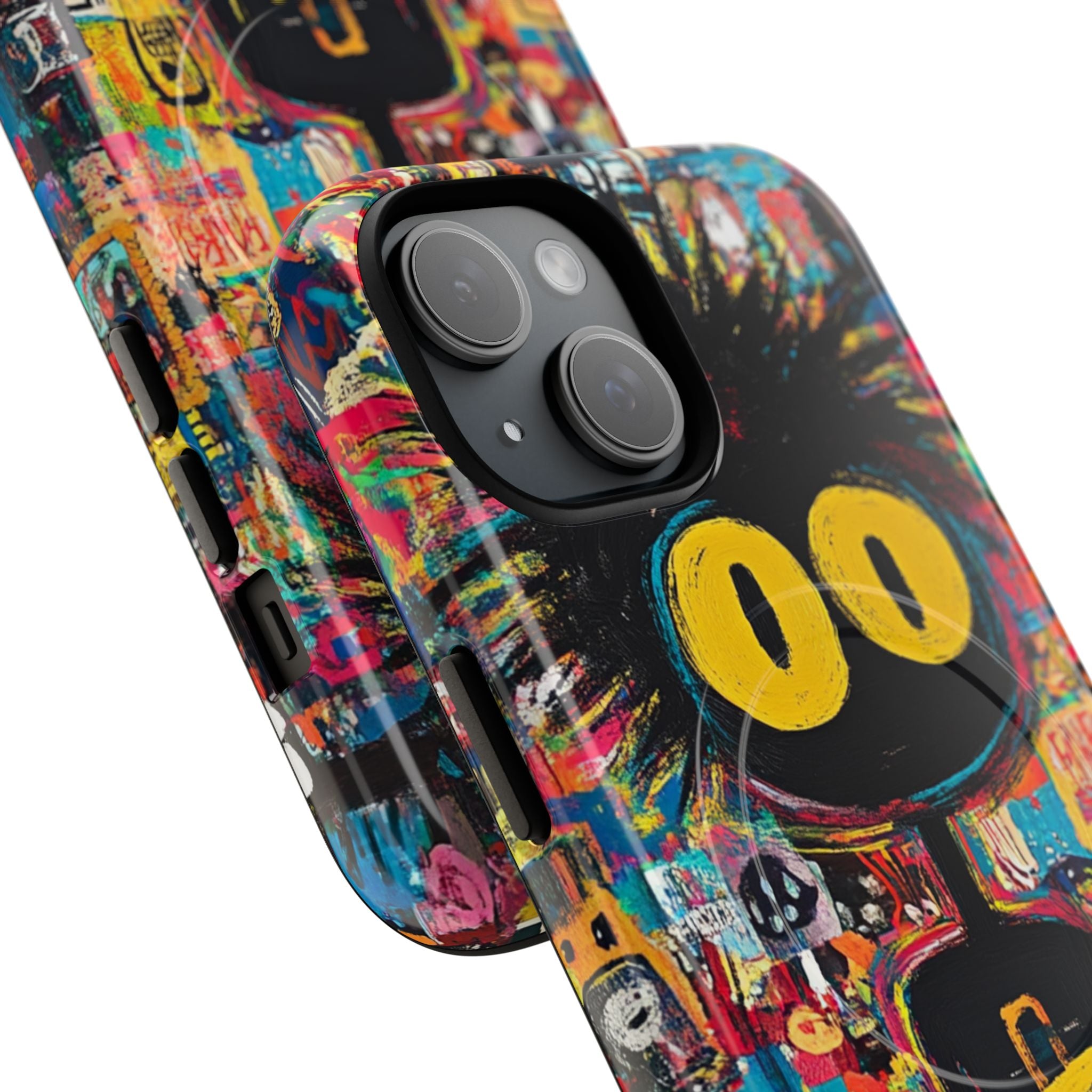 Spiky Shadow iPhone 15 Skal - Tough+