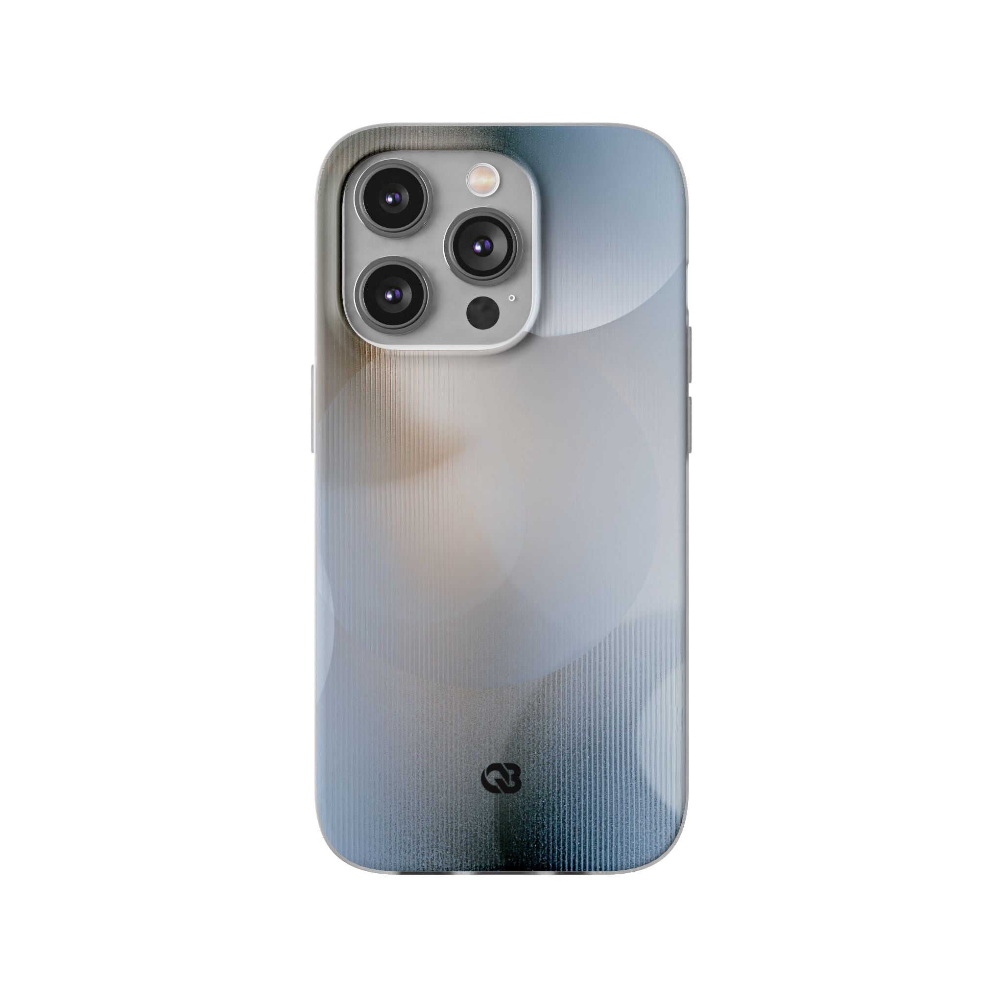 White Lite Phone Case for iPhone - Frosted Ribbed Sphere