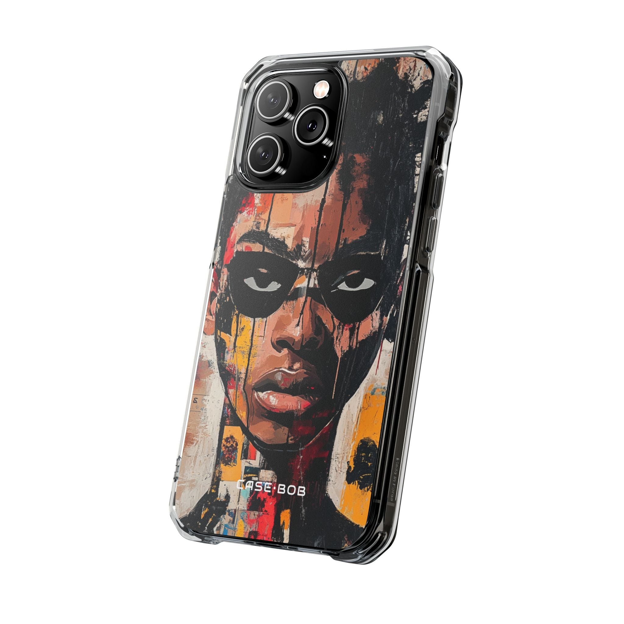 Masked Portrait Drips iPhone 14 Pro Max Case - Impact