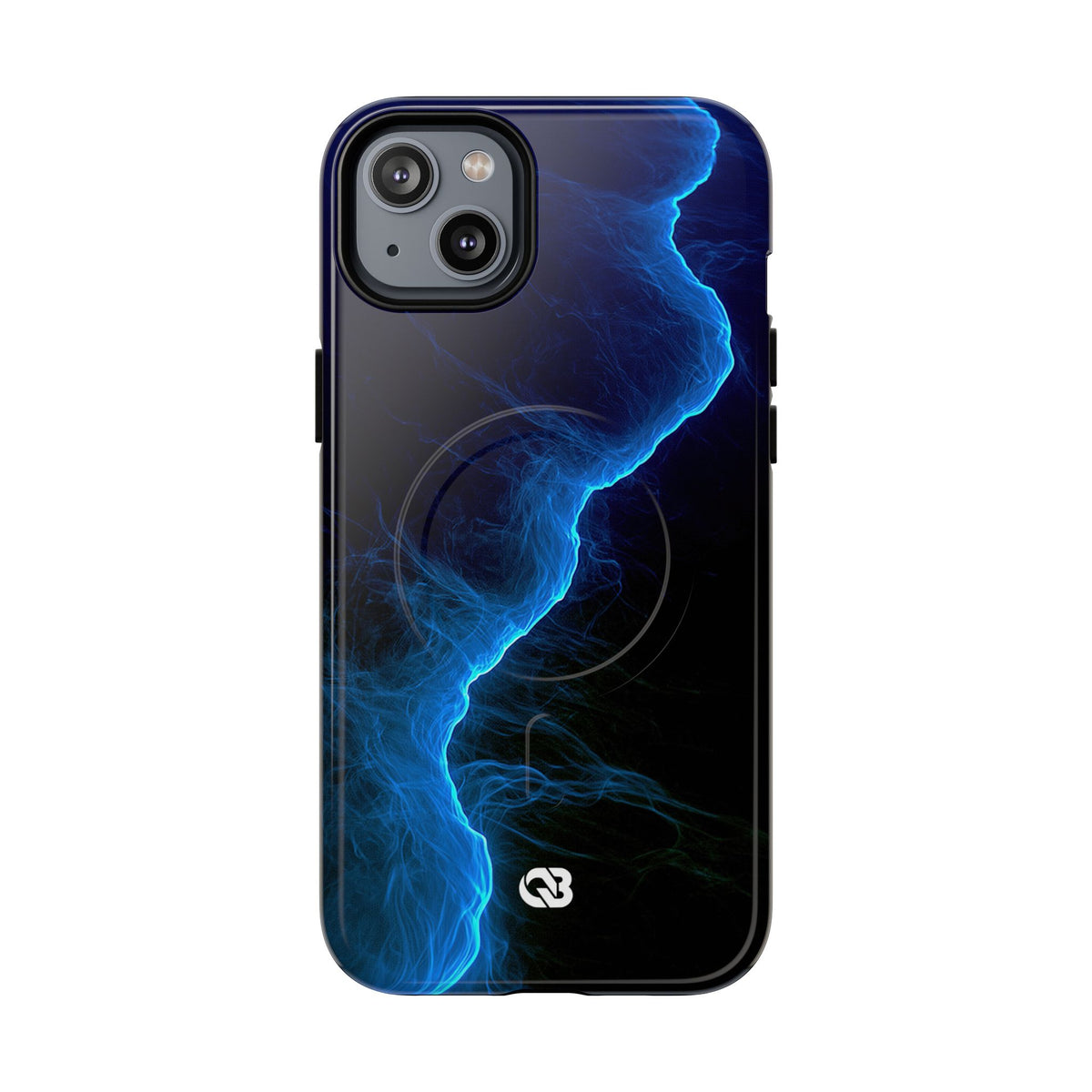 Electric Azure Drift · Tough 2.0 Magnetic Phone Case for iPhone · Blue