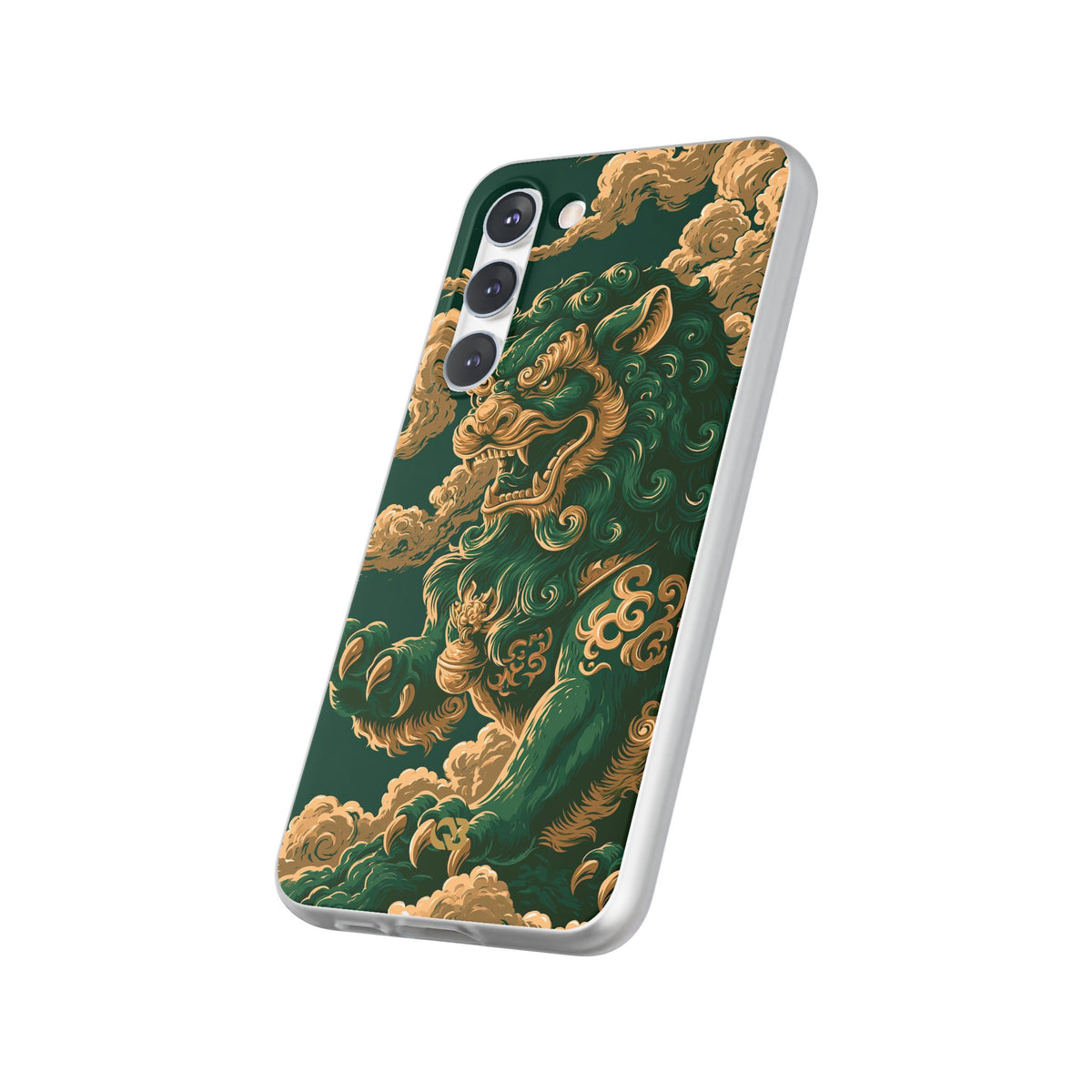 Imperial Guardian Lion · Lite Phone Case for Samsung · Green