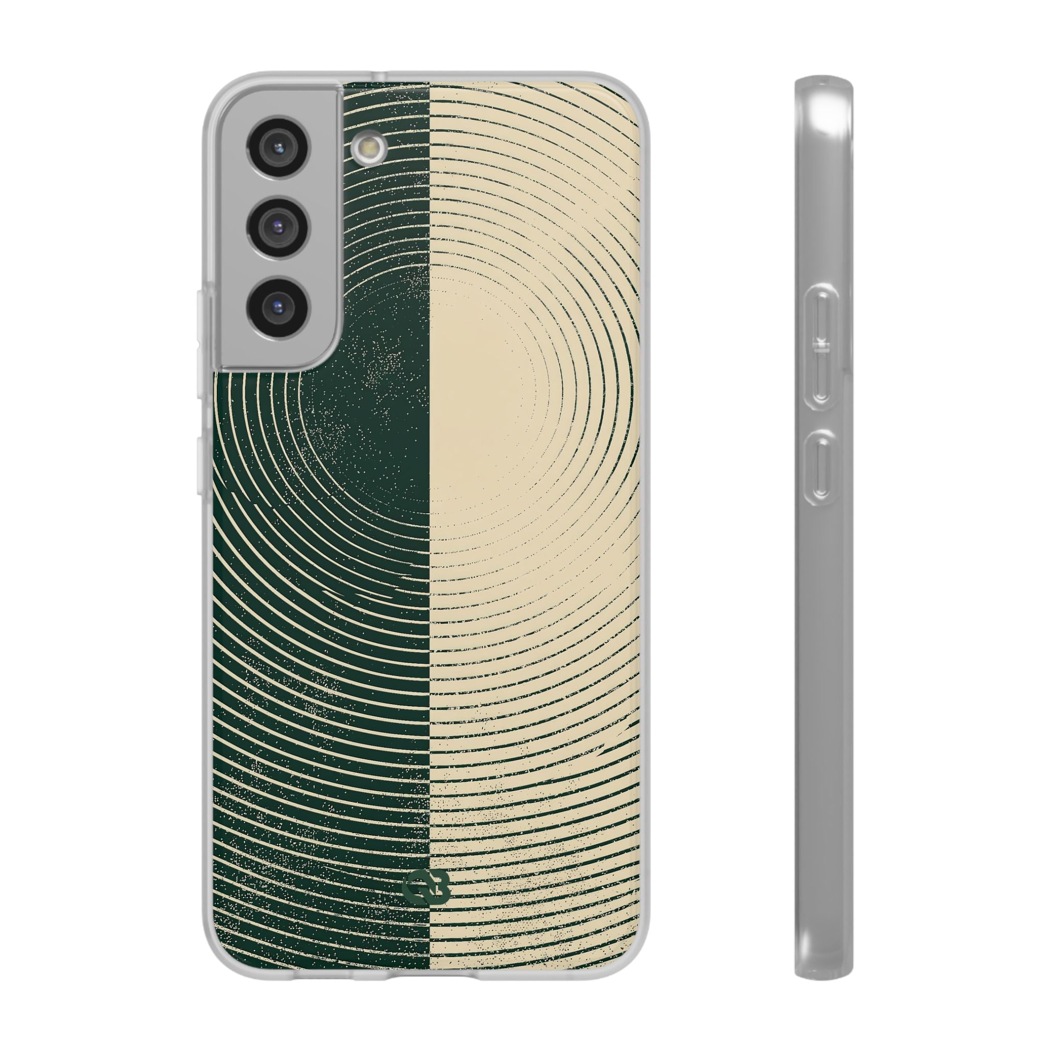 Green Lite Phone Case for Samsung - Evergreen Split Grain