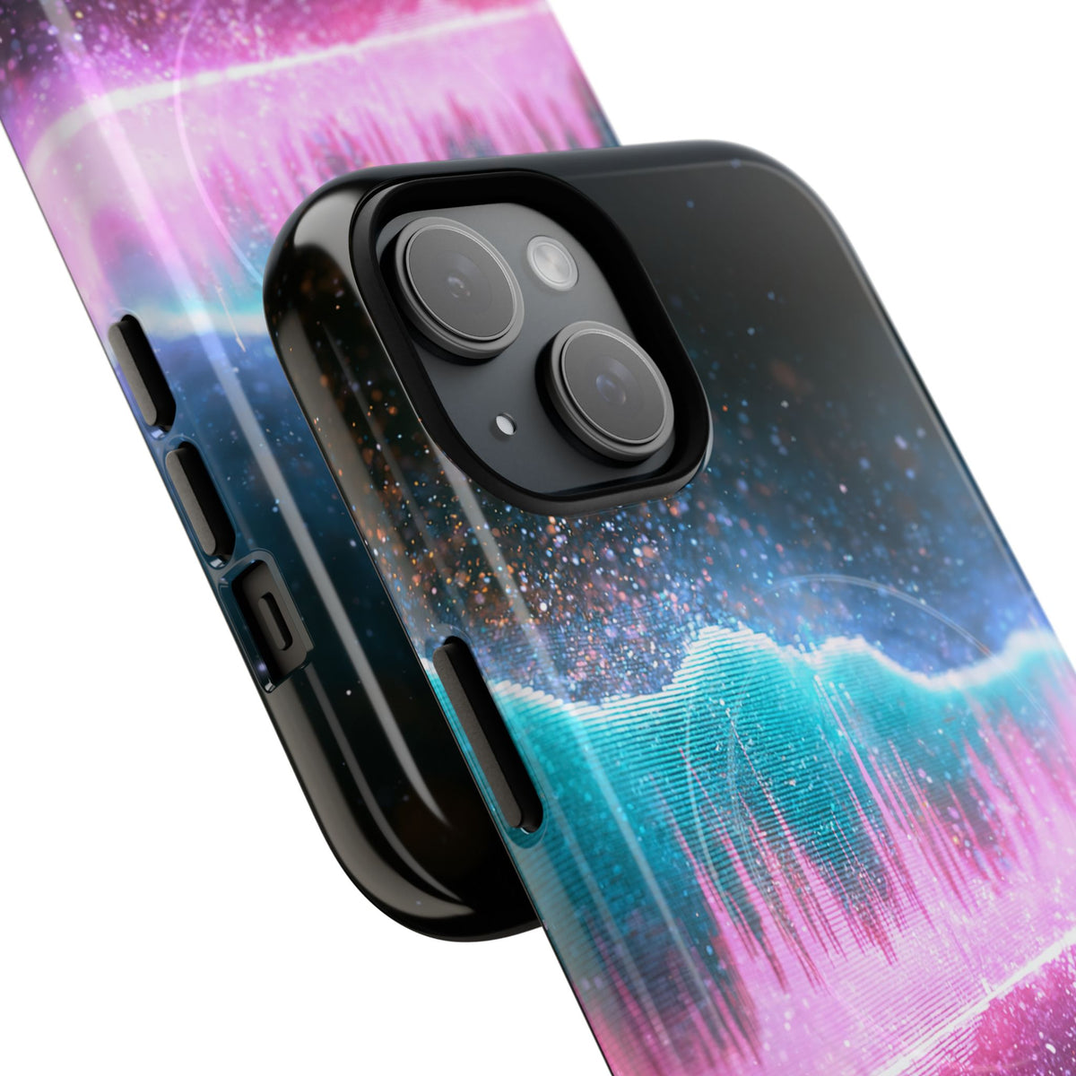 Digital Frequency · Tough 2.0 Magnetic Phone Case for iPhone · Pink