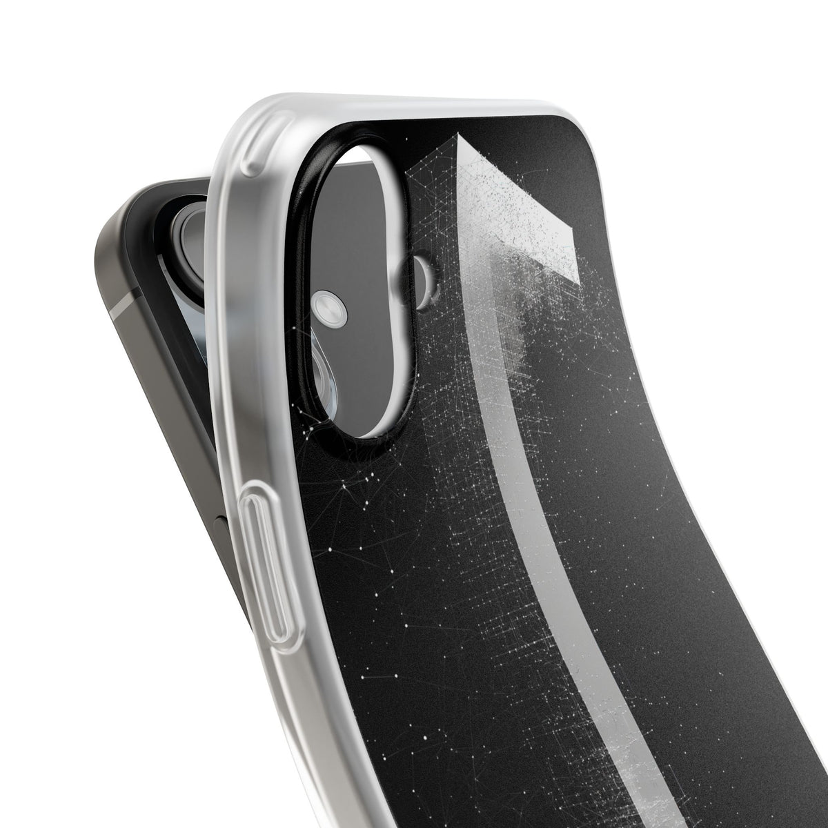 Black Lite Phone Case for iPhone - Vector Core Monolith