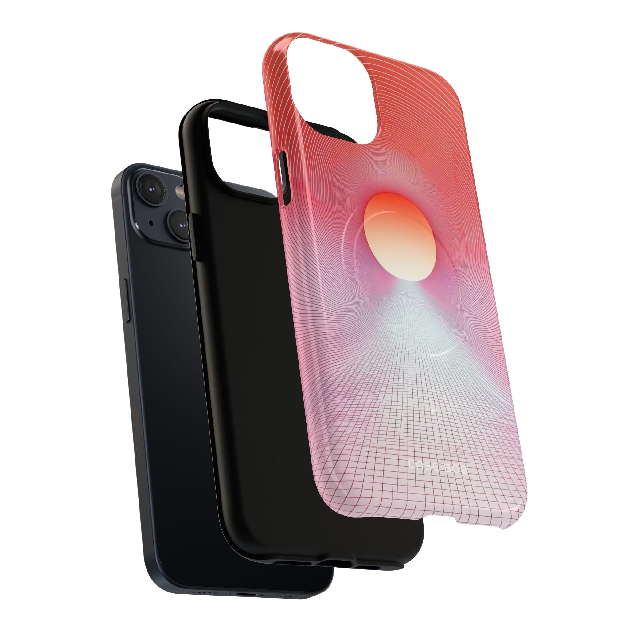 Orange Portal iPhone 14 Plus Case - Tough+