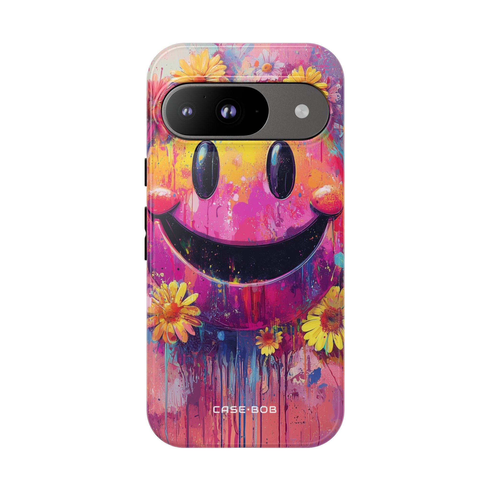 Smiley Bloom Google Pixel 9 Case - Tough