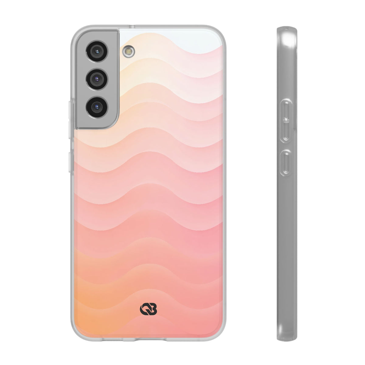 Blush Horizon Waves · Lite Phone Case for Samsung · Pink
