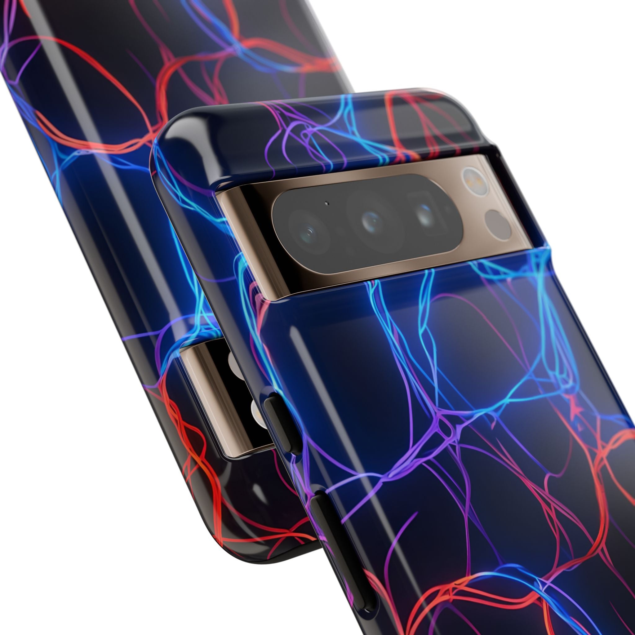 Electric Synapse Glow · Tough Custodia per Google Pixel