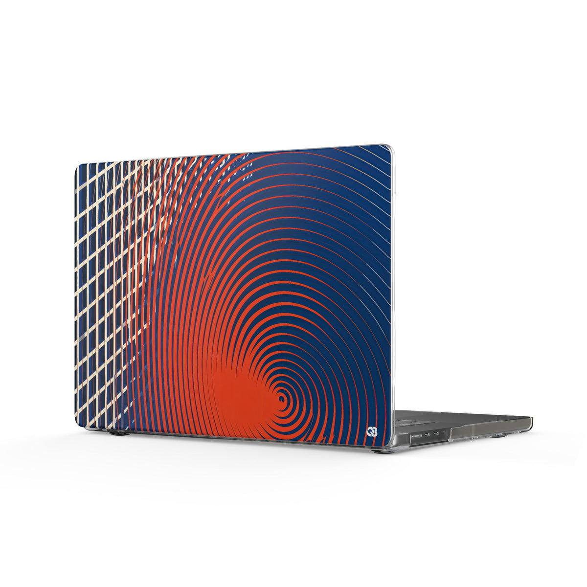Orbital Resonance · Clear Hard Case for MacBook · Blue