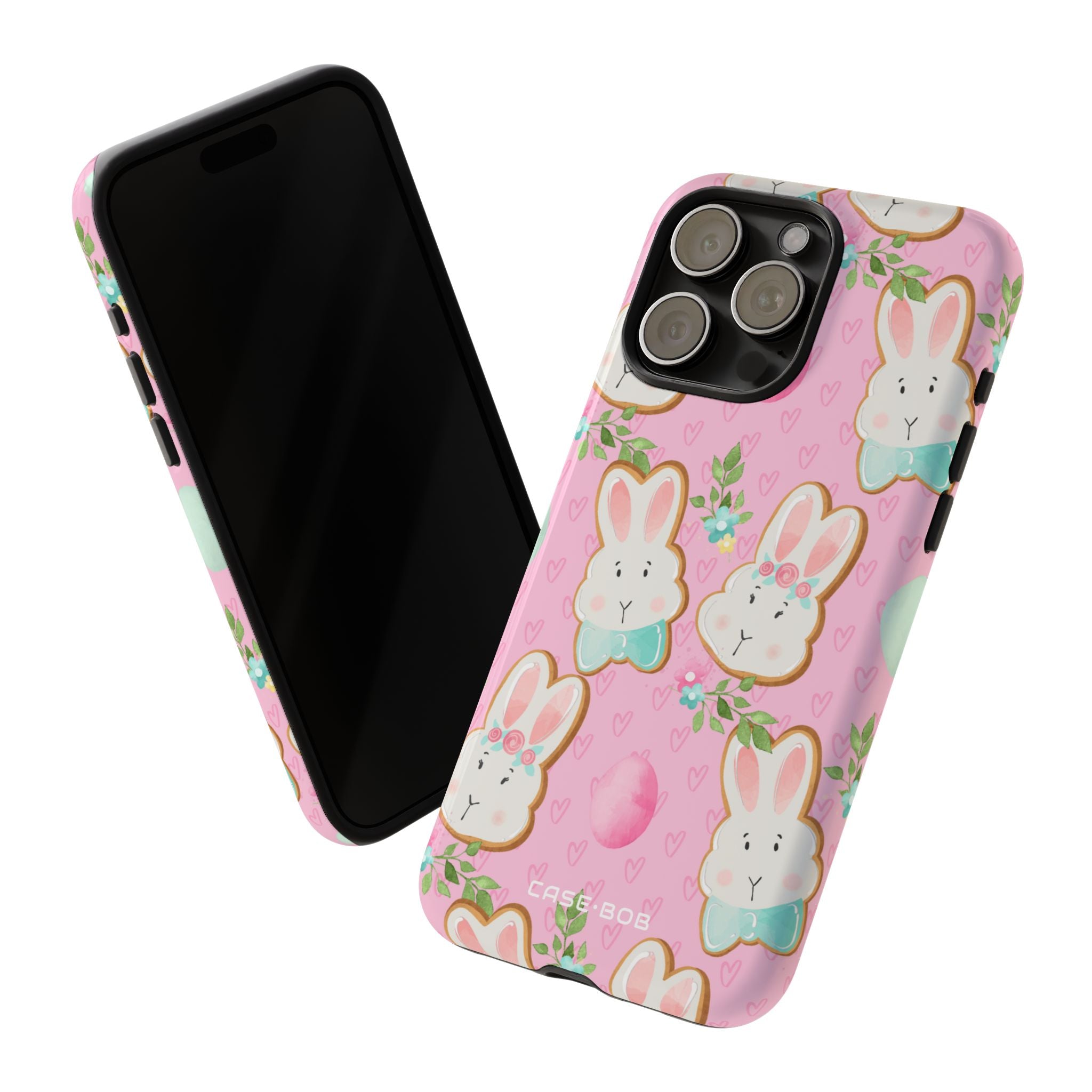 Bunny Blossom iPhone 15 Pro Max Case - Tough