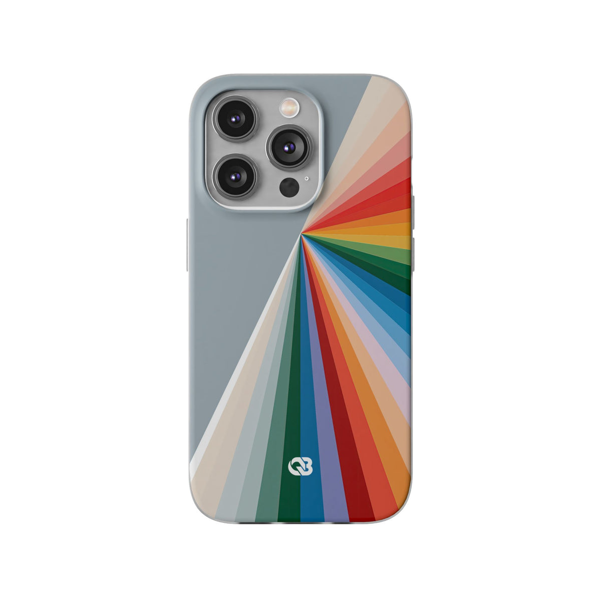 Grey Lite Phone Case for iPhone - Slate Prism Burst