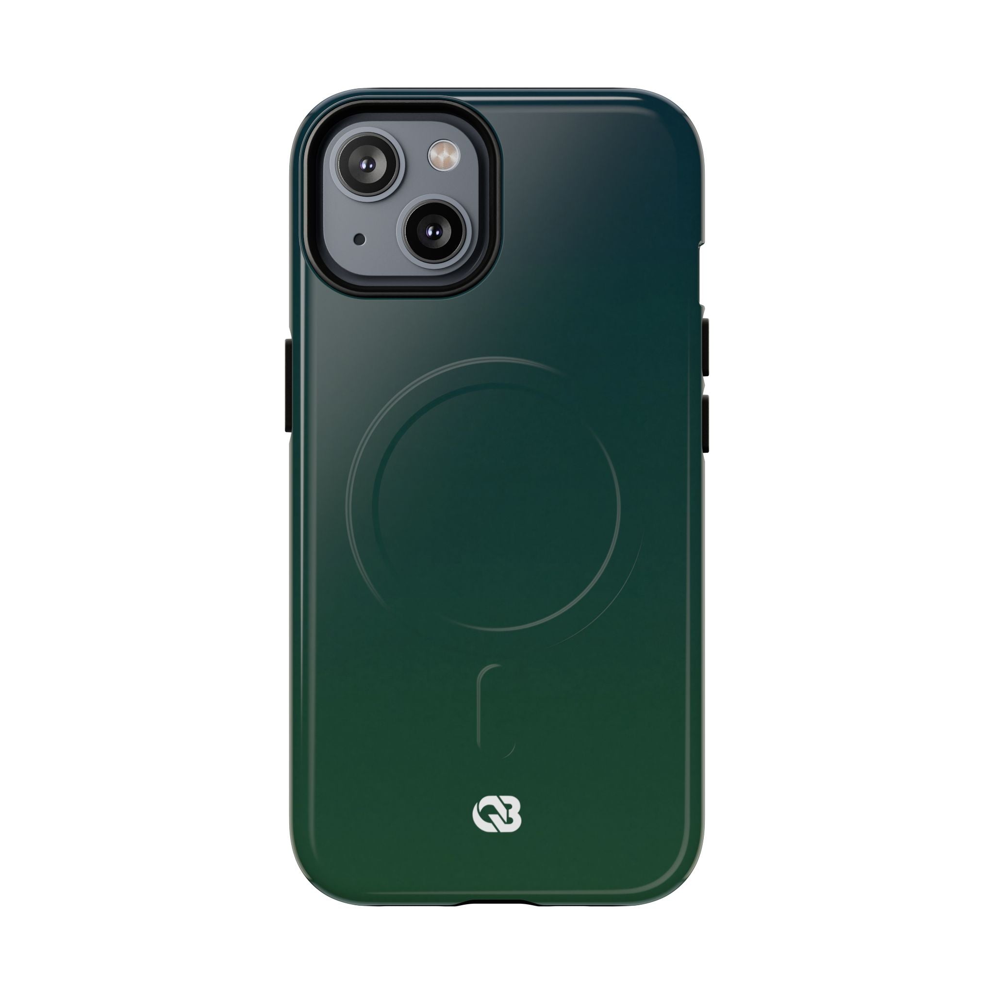 Green Tough 2.0 Magsafe Phone Case for iPhone - Midnight Pine Horizon