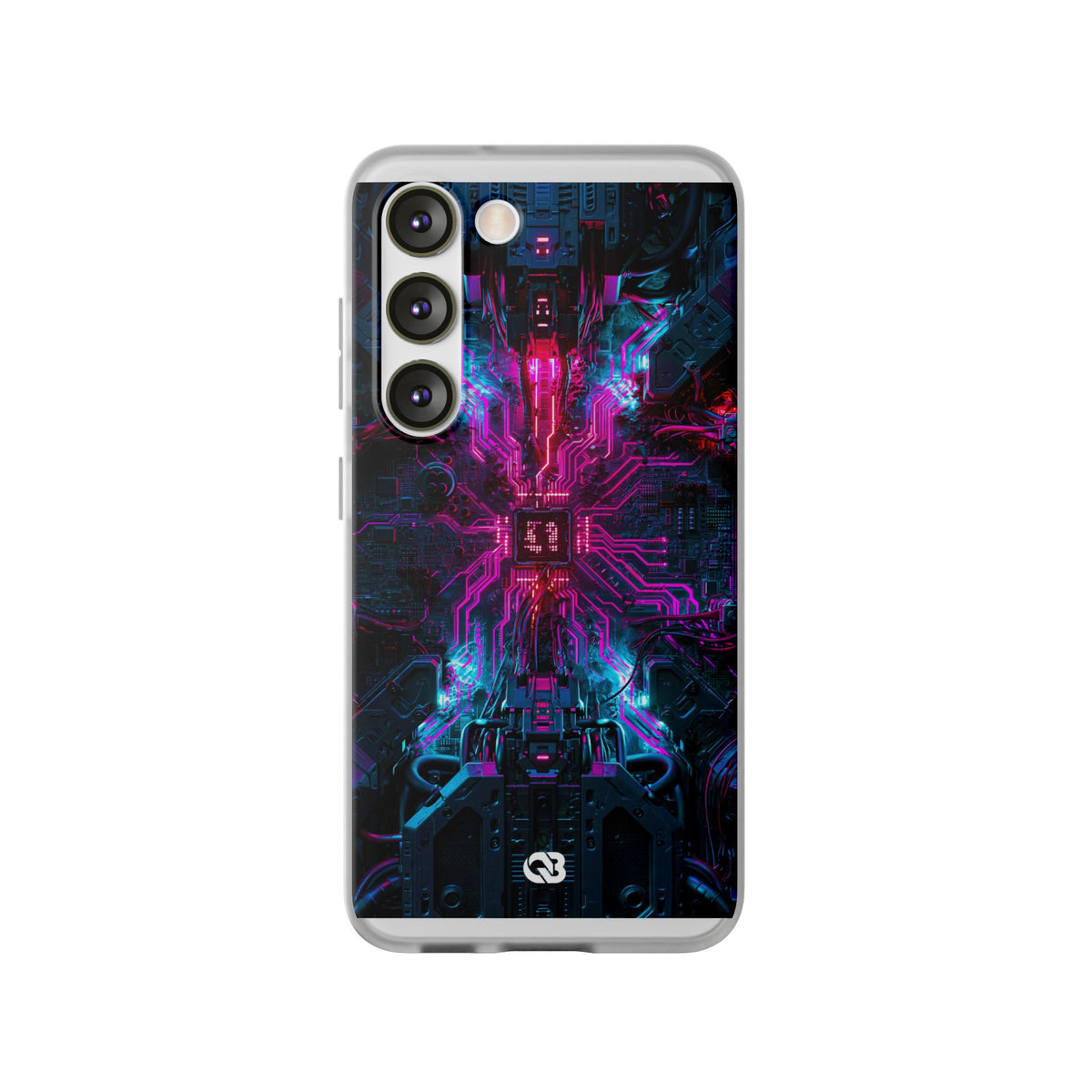 Neural Circuit Core · Lite Phone Case for Samsung · Black