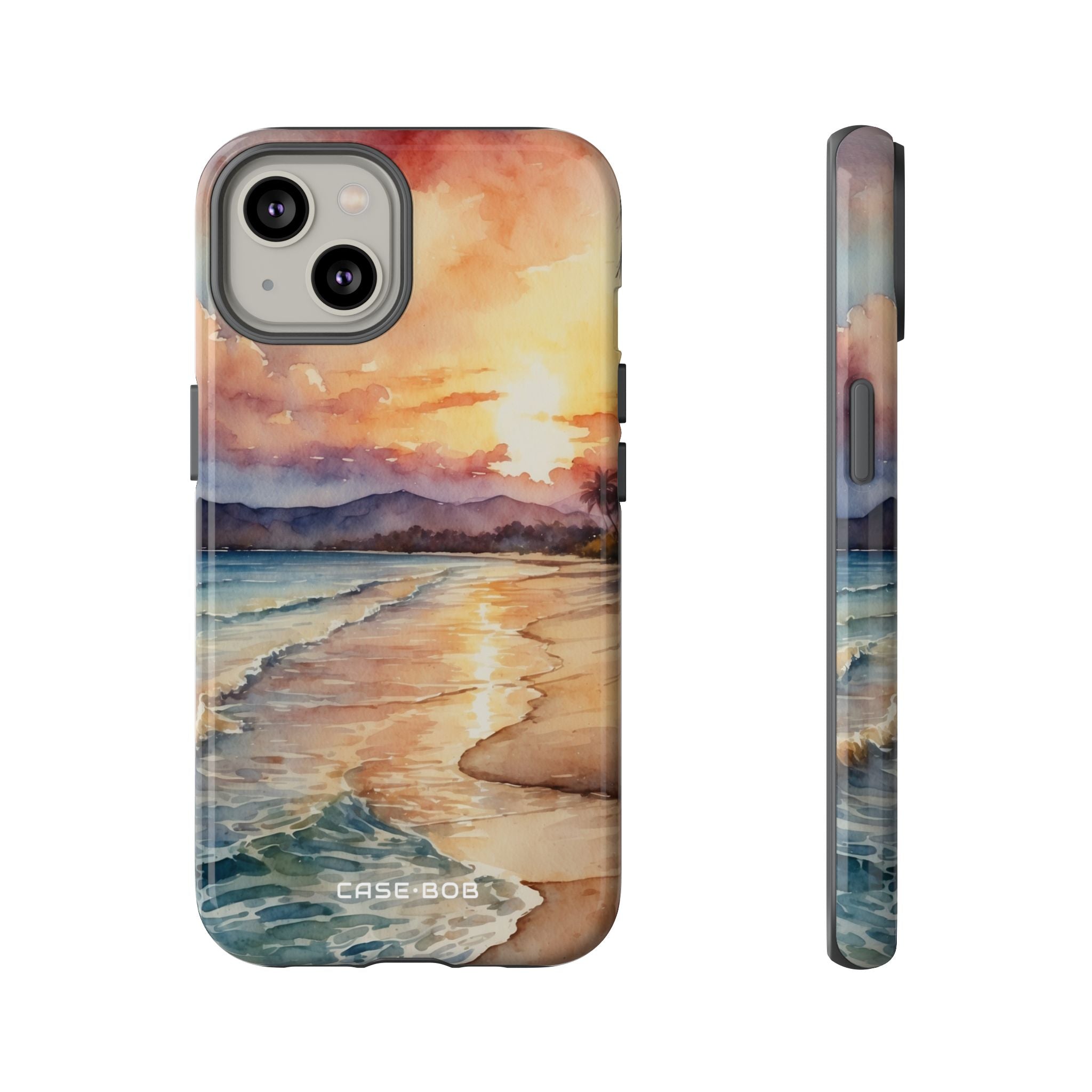 Sunset Reflection iPhone 14 Case - Tough