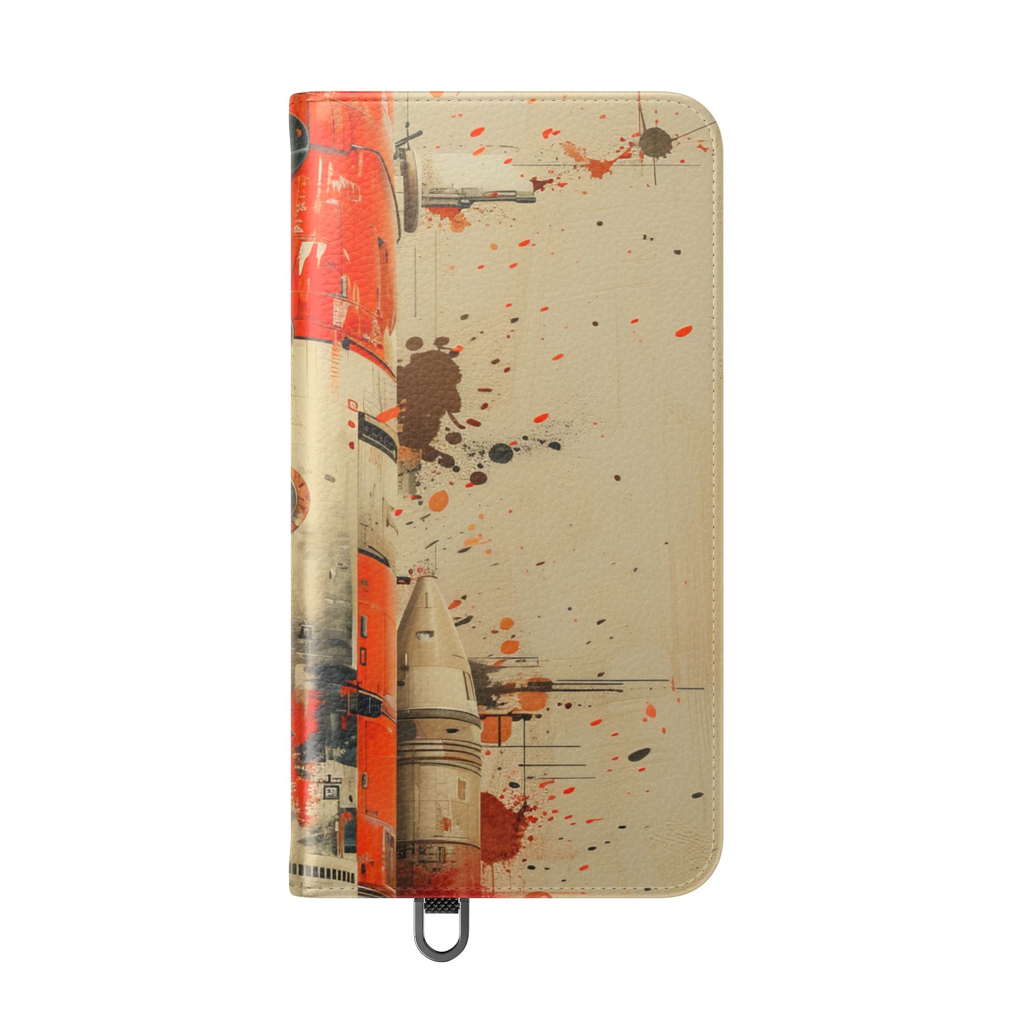 Crimson Rocket - Samsung S24 Plus Case - Portemonnee