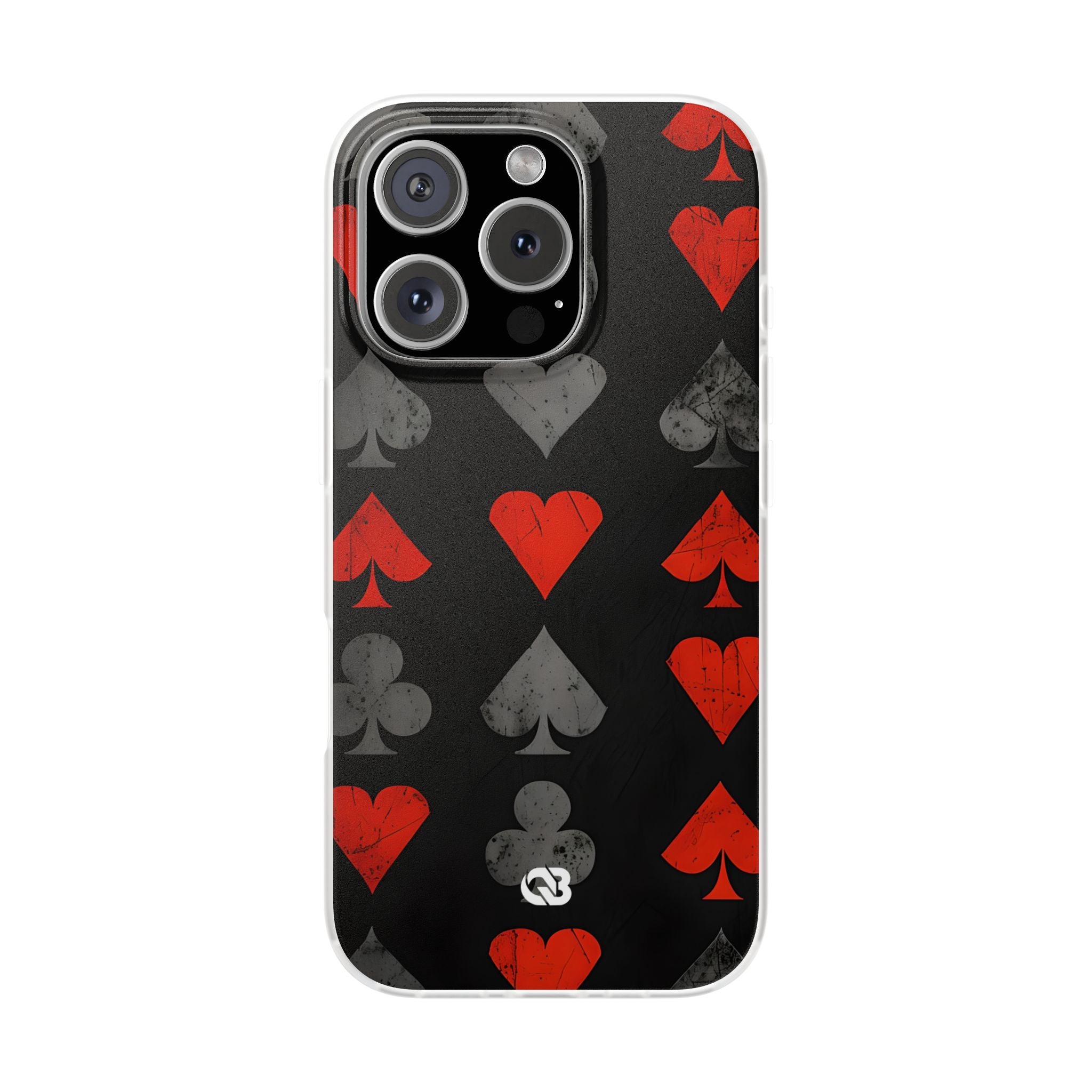 Crimson Ash Suits · Soft Custodia per iPhone